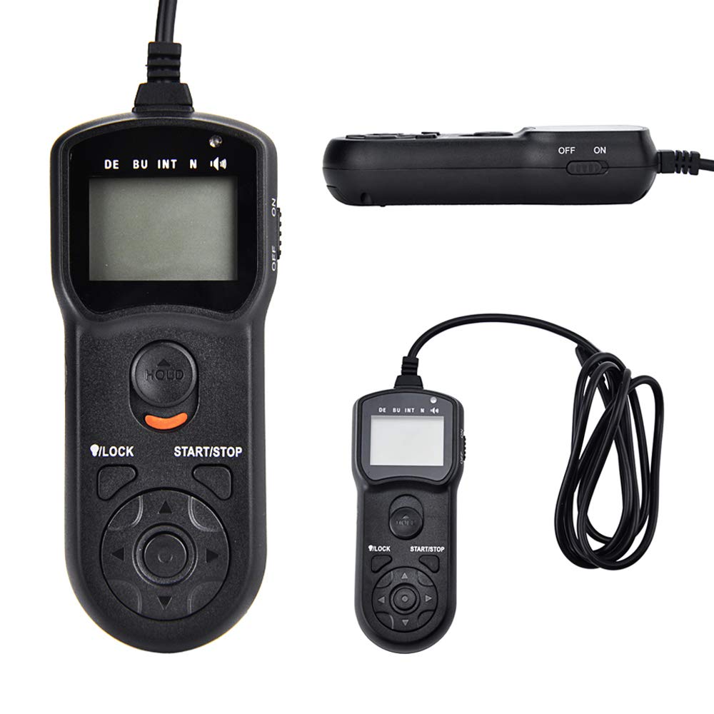 JJC Wired Intervalometer Timer Shutter Release Remote for Pentax K-70 KP Fujifilm Fuji X-S10 X-T200 Replaces Pentax CS-310