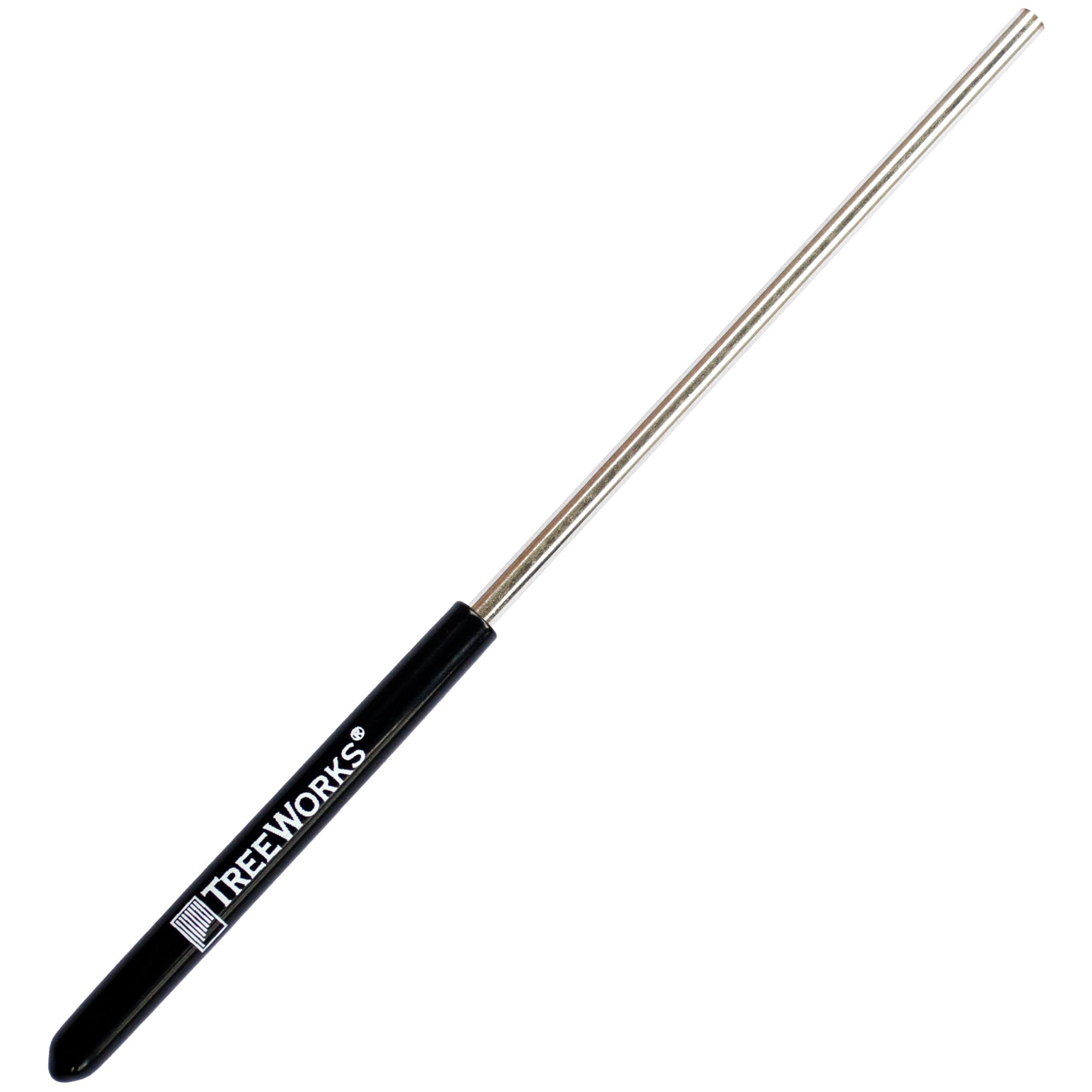 Treeworks Chimes TREbtr-LTE Lite Studio-Grade Stainless Steel Triangle Beater/Striker, Black