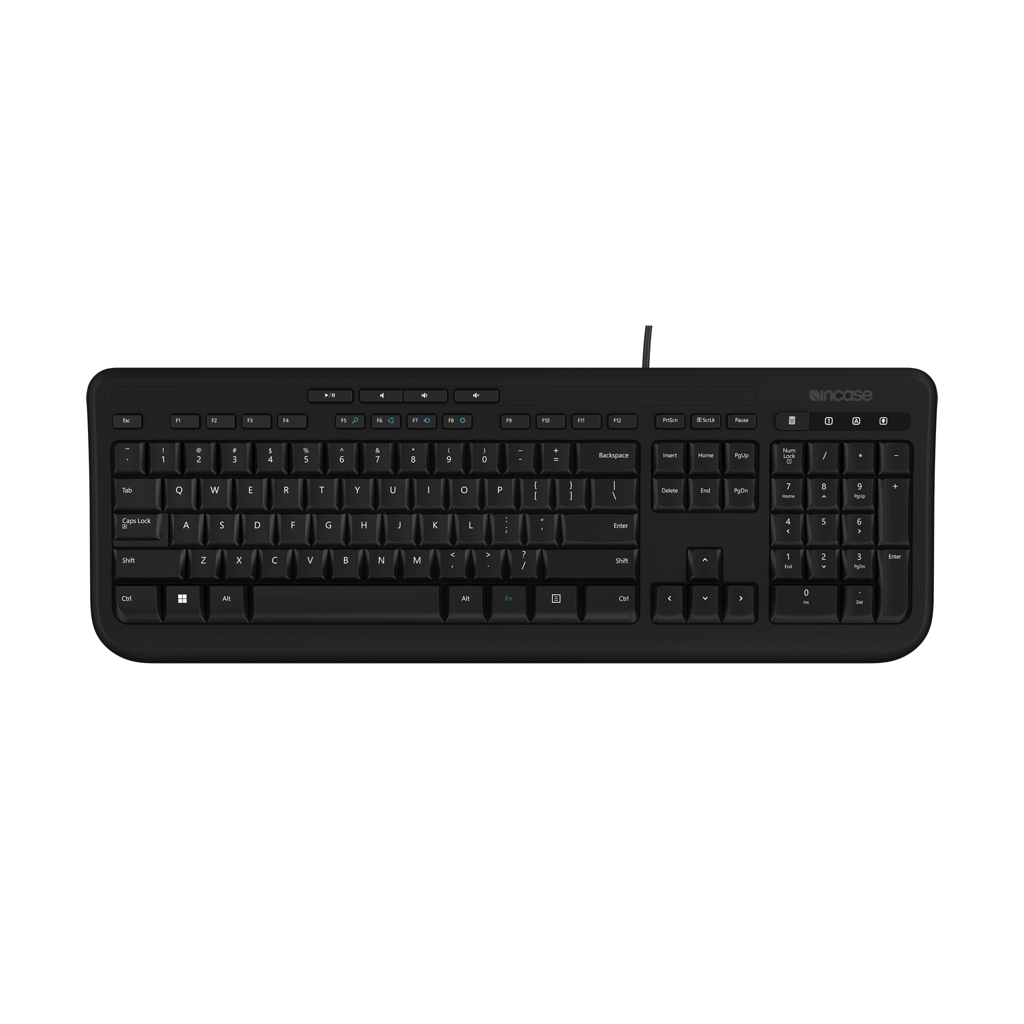 Incase Wired Keyboard 600 Designed By Microsoft - Black