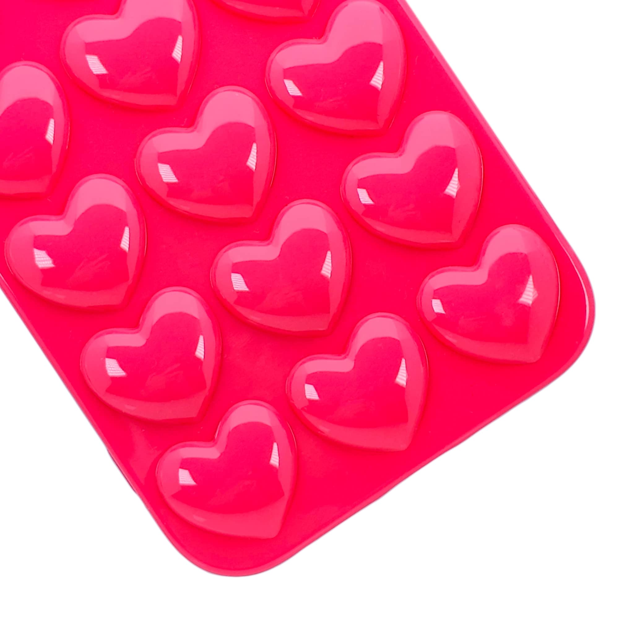 Dmaos Iphone 13 Case For Women, 3D Pop Bubble Heart Kawaii Gel Cover, Cute Girly For Iphone13 6.1 Inch - Hot Pink