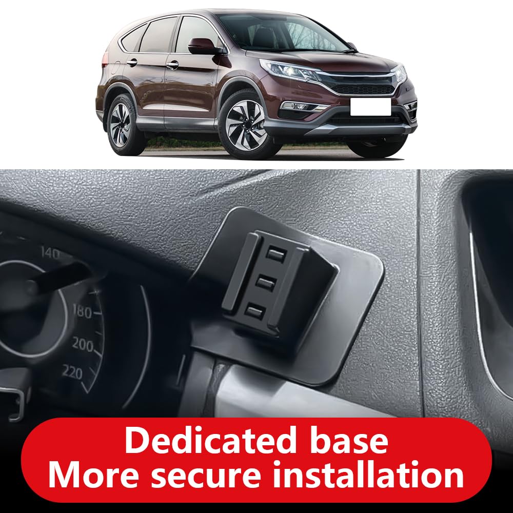 Lunqin Car Phone Holder For Honda Cr-V Crv 2012-2016 Auto Accessories Navigation Bracket Interior Decoration Mobile Cell Phone M