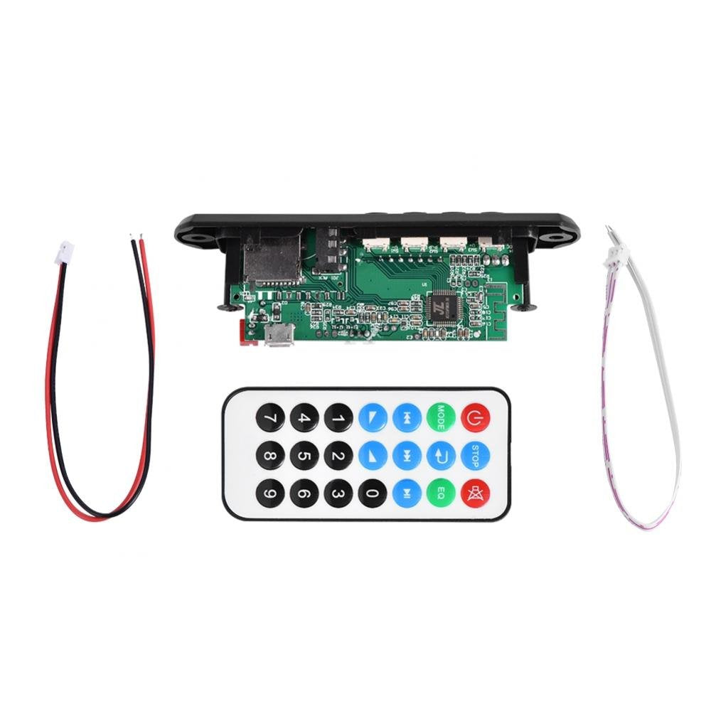 Ape Flac Wav Wma Mp3 Flac Decorder Board, Music Player Decorder Board Bluetooth Speaker Audio Bluetooth Decoder Board Suppor Module Usb Tf Card Play Fm Hands Call