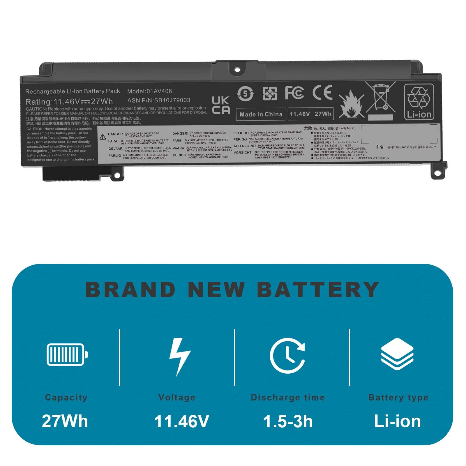 Fancy Buying L16M3P73 01Av406 Laptop Battery For Lenovo Thinkpad T460S T470S Series Notebook Internal 00Hw038 00Hw025 00Hw024 01