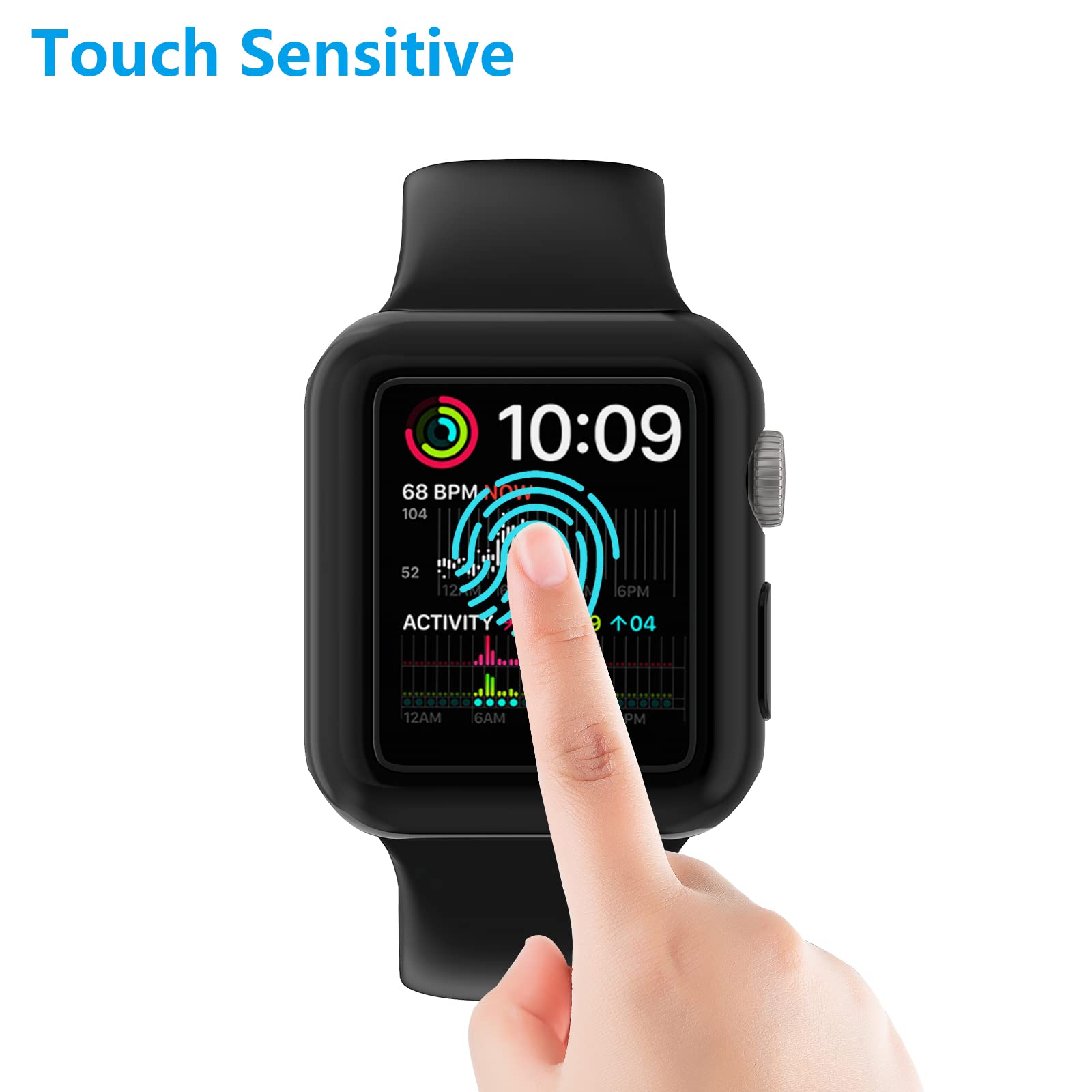 Miterv Case For 2022 New Apple Watch Ultra Screen Protector 49Mm Iwatch Overall Protective Case Tpu Hd Clear Ultra Thin Cover Fo