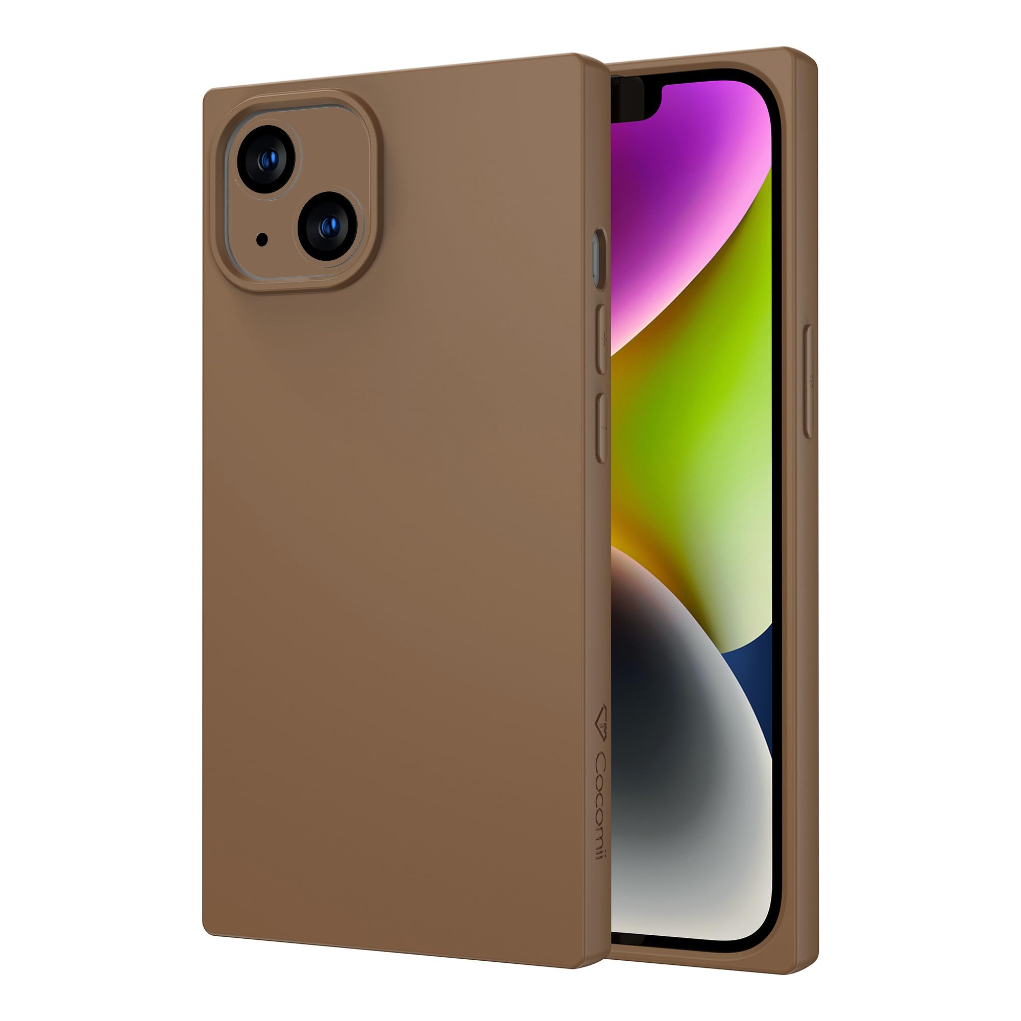 Cocomii Square Iphone 13 Case   Square Silicone Camera Protector   Slim   Lightweight   Matte   Silky Soft Touch Silicone   Luxu