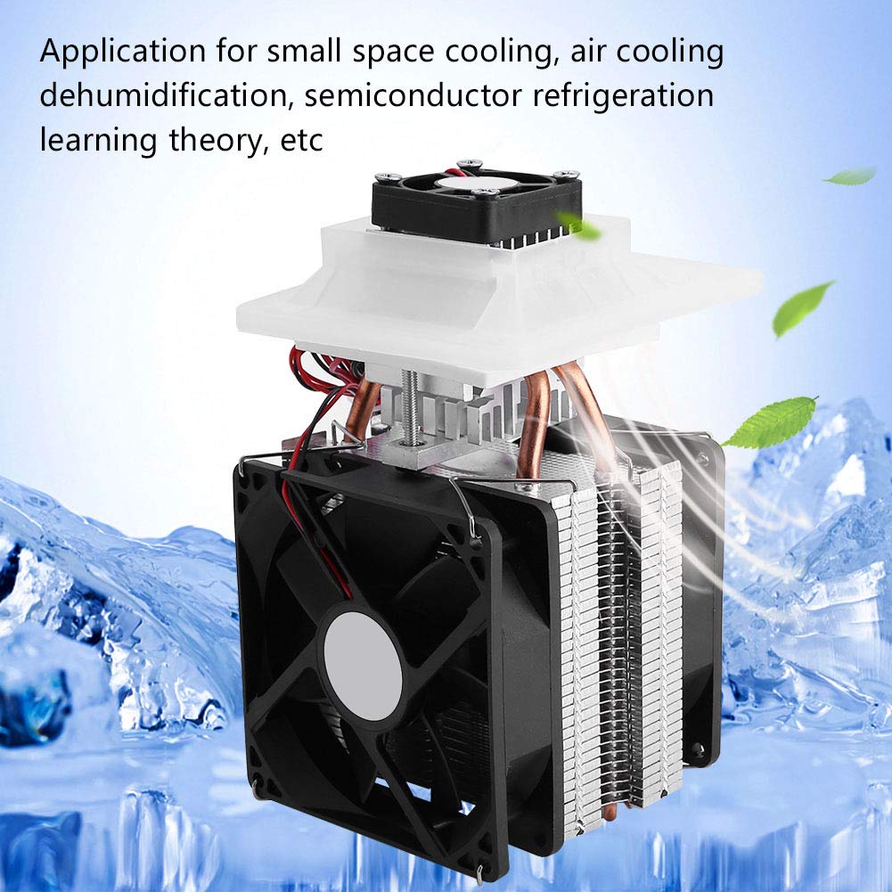 Peltier Cooler Semiconductor Refrigeration Cooling System Diy Kit 12V 6A Thermoelectric Peltier For Mini Air Conditioner