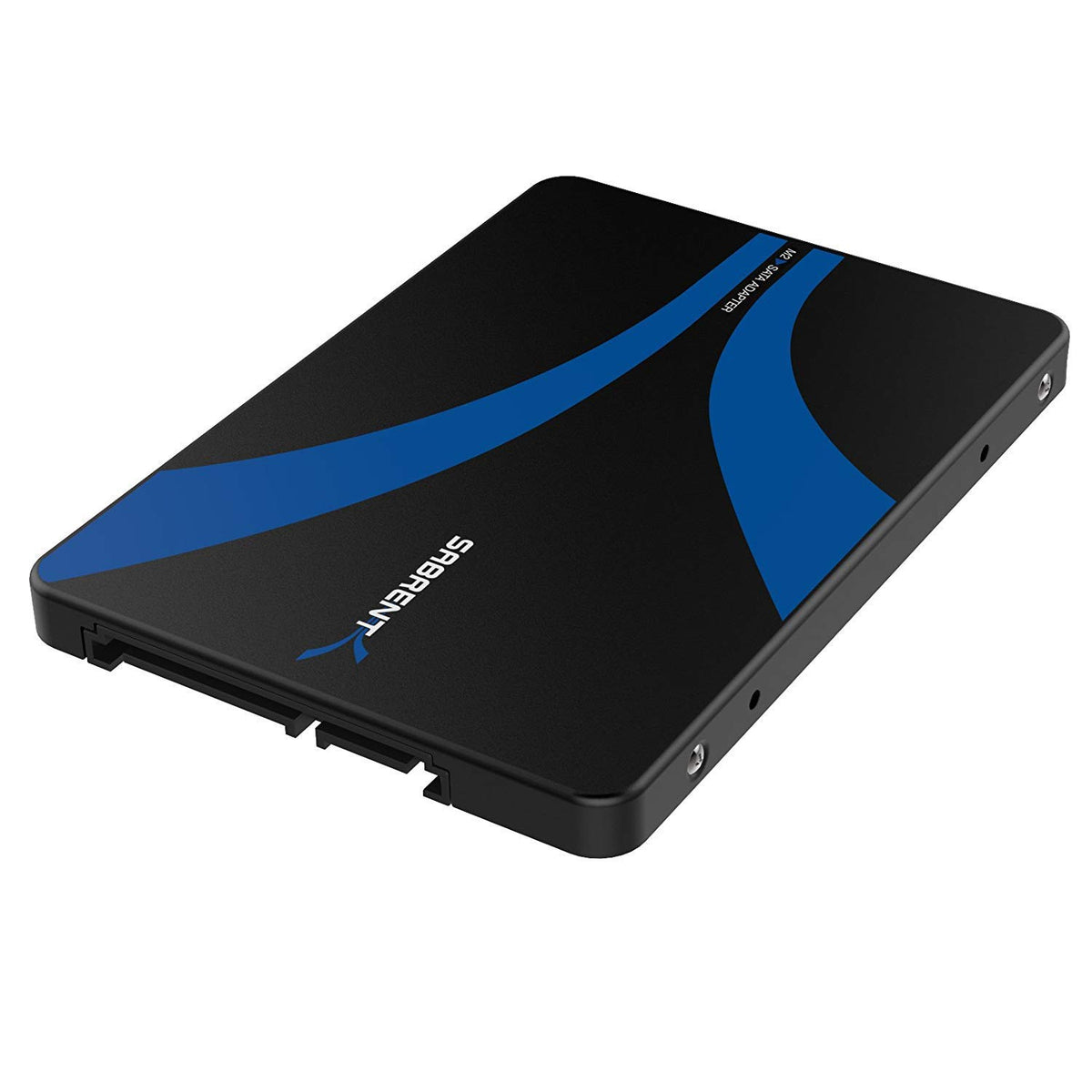 SABRENT M.2 SATA SSD to 2.5 Inch SATA III Aluminum Enclosure Adapter (EC M2SA) [Not NVMe]