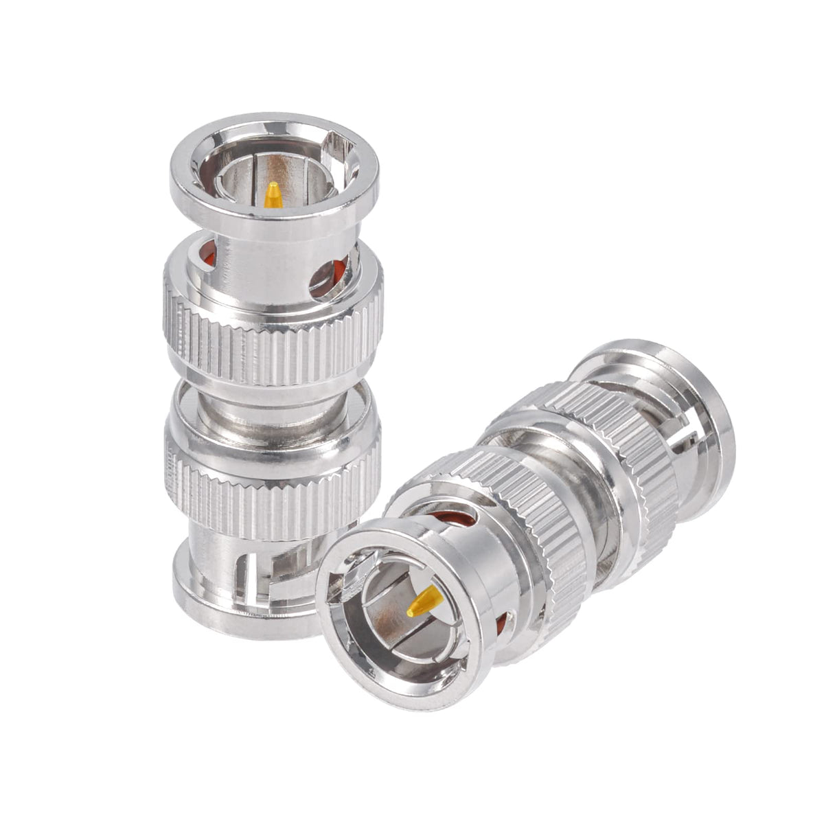 Superbat Bnc Male To Bnc Male Adapter 75 Ohm Bnc Coupler Connector For 3G/6G Hd Sdi Cable Switcher Cctv Video Transmitter Camera