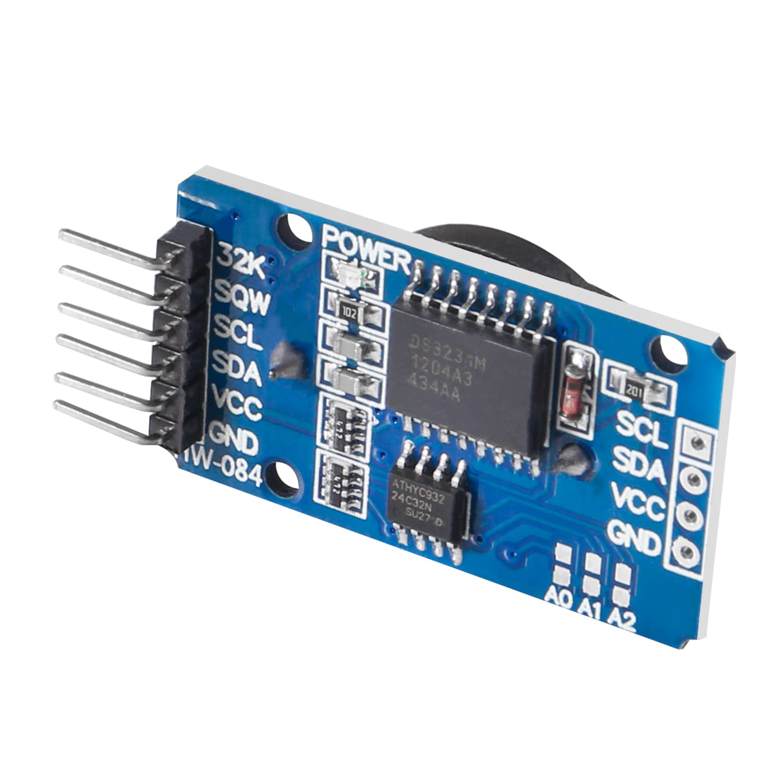 Diitao 6Pcs Real Time Clock Module Ds3231 At24C32 Iic Rtc Clock Module High Precision Rtc Module 3.3V 5.5V For Arduino For Raspb