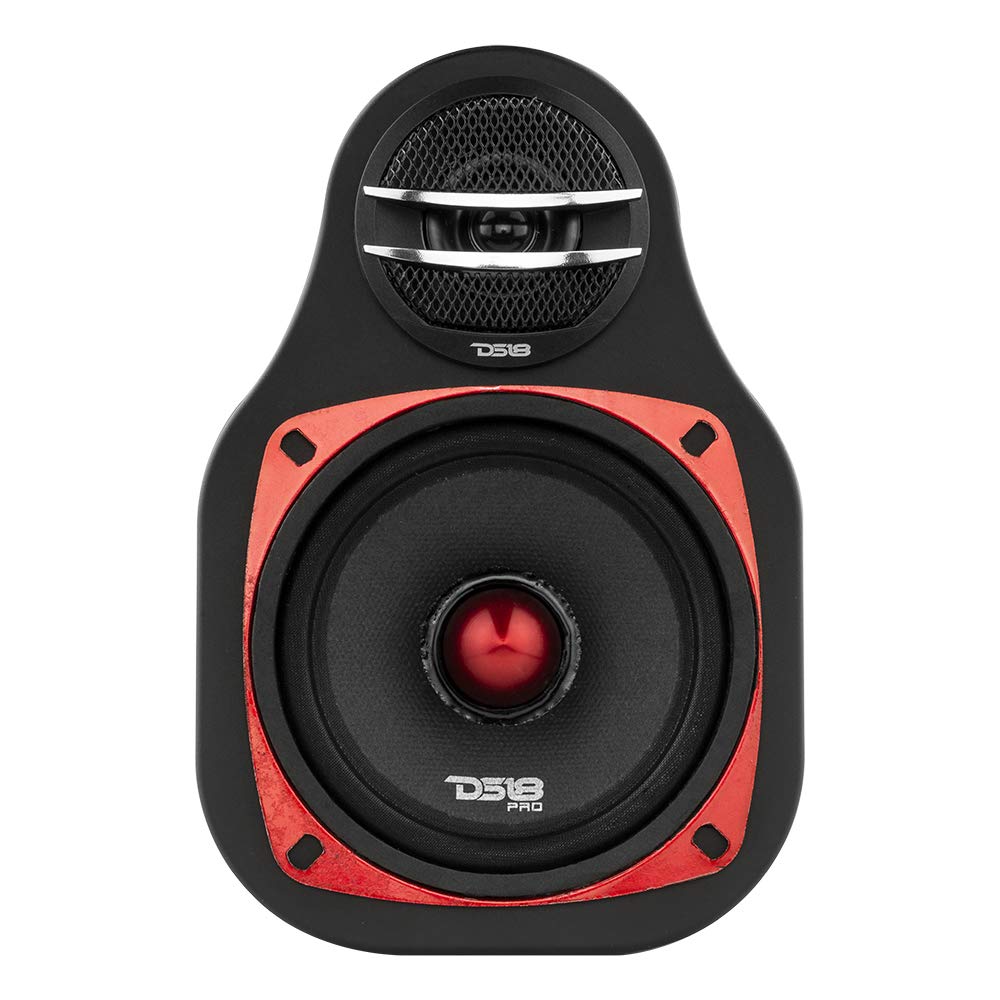 Ds18 Hydro En4P High Density Abs Universal Speaker Pod, 2 Way Pod 1 X 4 And 1 X 1 Tweeters   For All Elements Cars, Trucks, Atvs