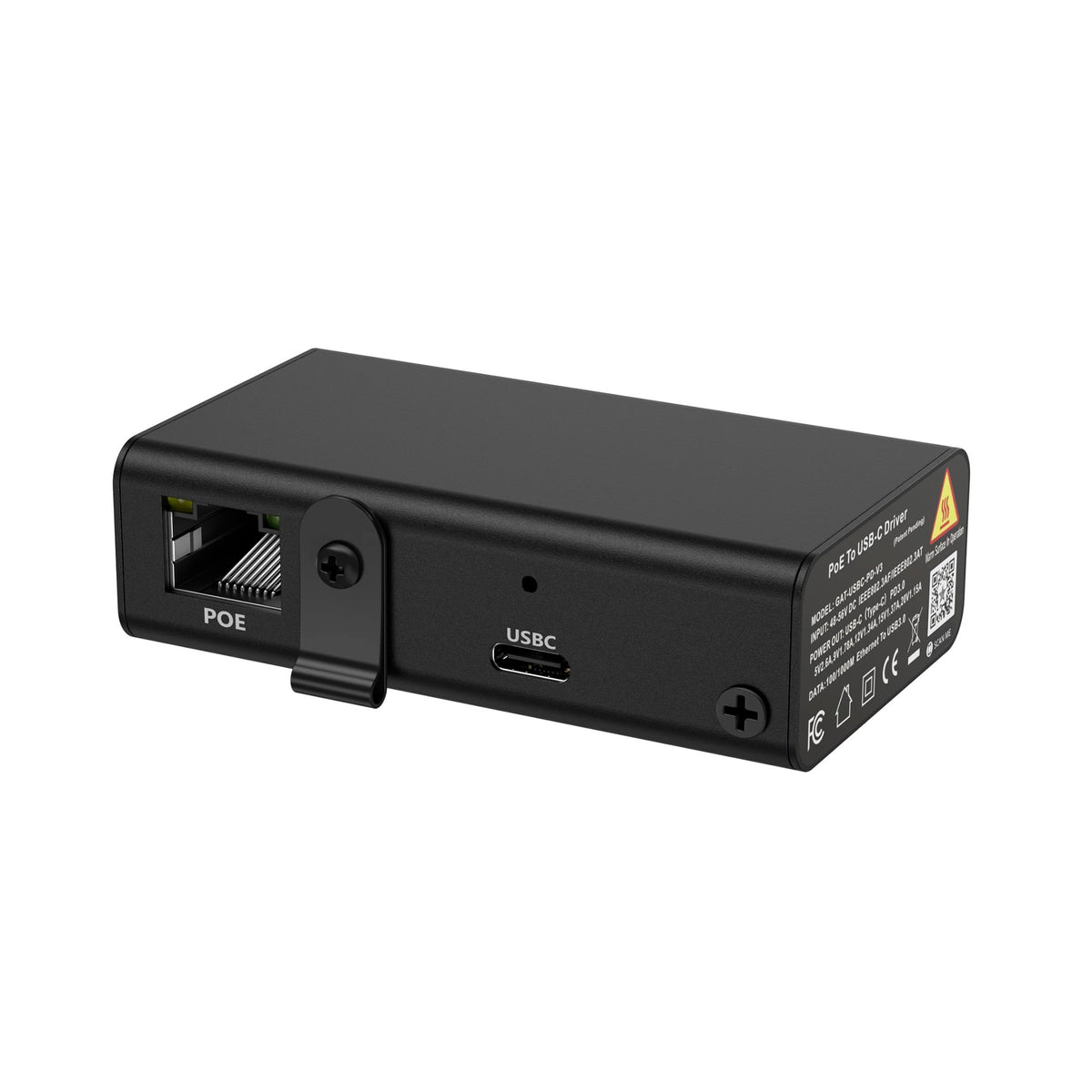 Poe Texas Gigabit Poe+ To Usb C 3.0 Power And Data Delivery For 25W Ta ...