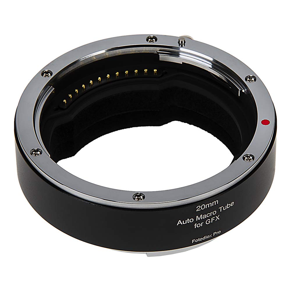 Fotodiox Pro Automatic Macro Extension Tube, 20Mm Section Compatible With Fujifilm Gfx G-Mount Cameras For Extreme Close-Up Phot