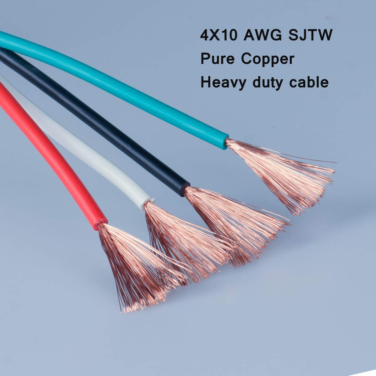 Yodotek Nema 14 50P Rv/Range/Plug To (4) Nema 5 15/20R 20Amp,1.5Ft,Dryer Male Plug Household Adapter Power Cord,Rv Distribution