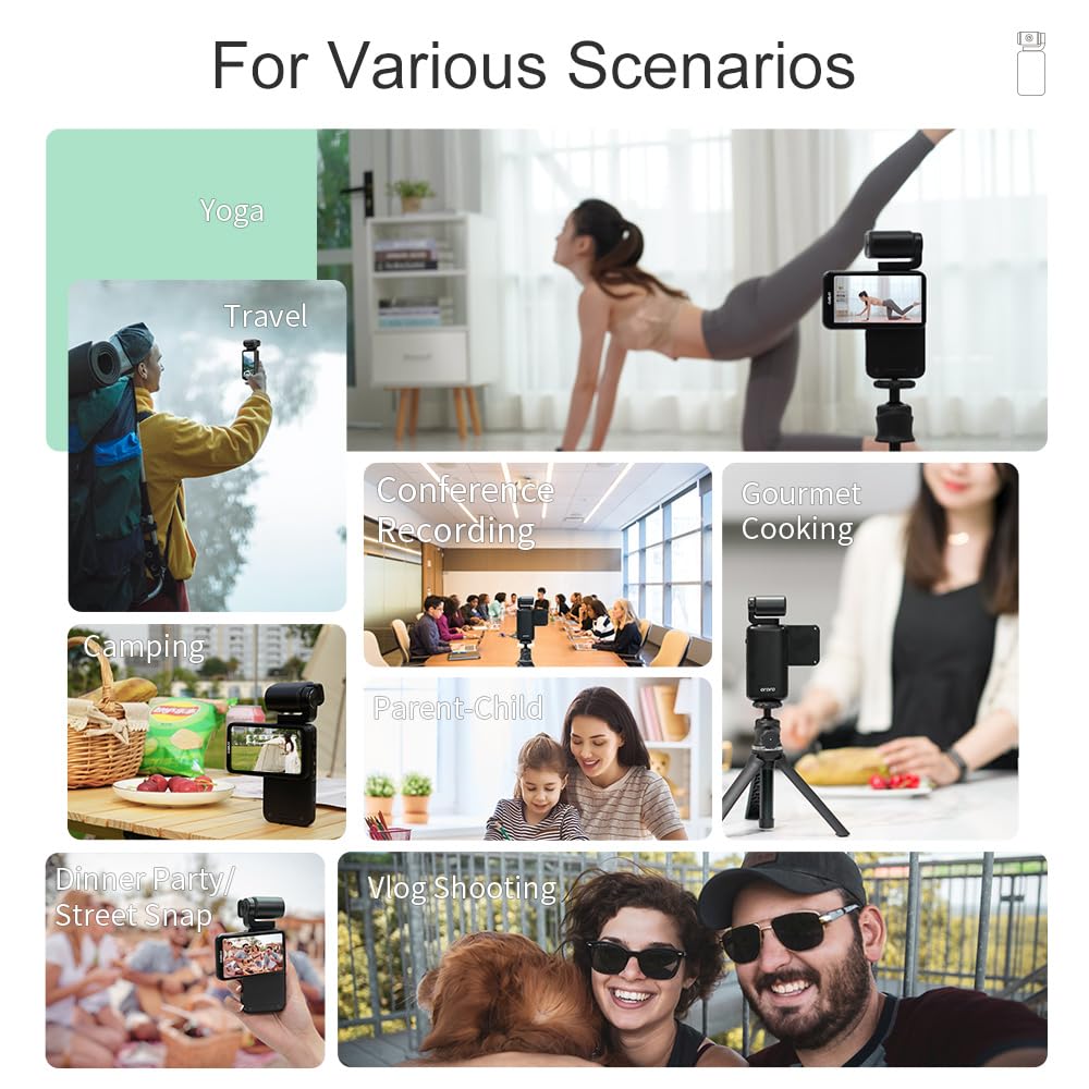 Ordro M3 5K Uhd Camera With 3.5 Inch Flippable Touch Screen, 3250Mah Large Capacity Battery, Ir Night Vision Function+64G Memory Card