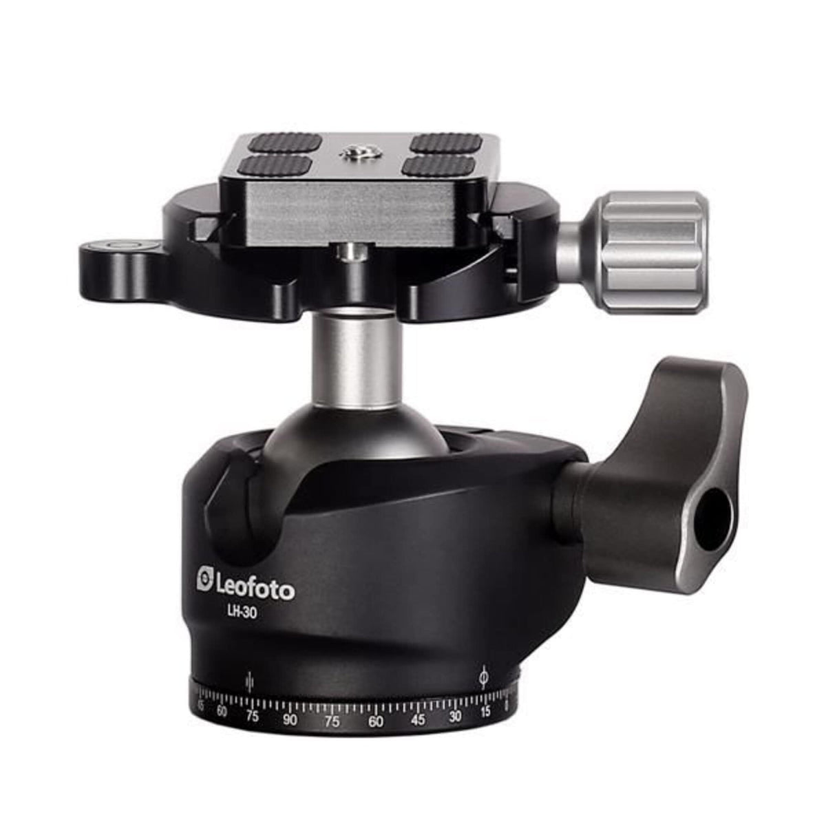 Leofoto   Lh 30 Tripod Head With Bpl 50 Quick Release Plate   Height: 80Mm   Load Capacity: 15 Kg   User Friendly   Lh 30+Bpl 50