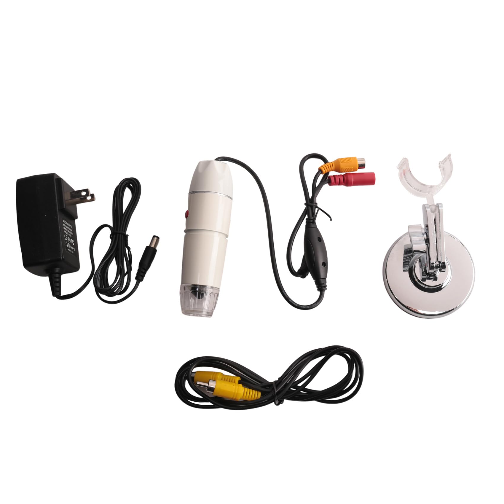 Geuxe 400X-1000X USB Microscope Professional Coms Sensor TV/AV Interface Digital Microscope for Electronics US Plug