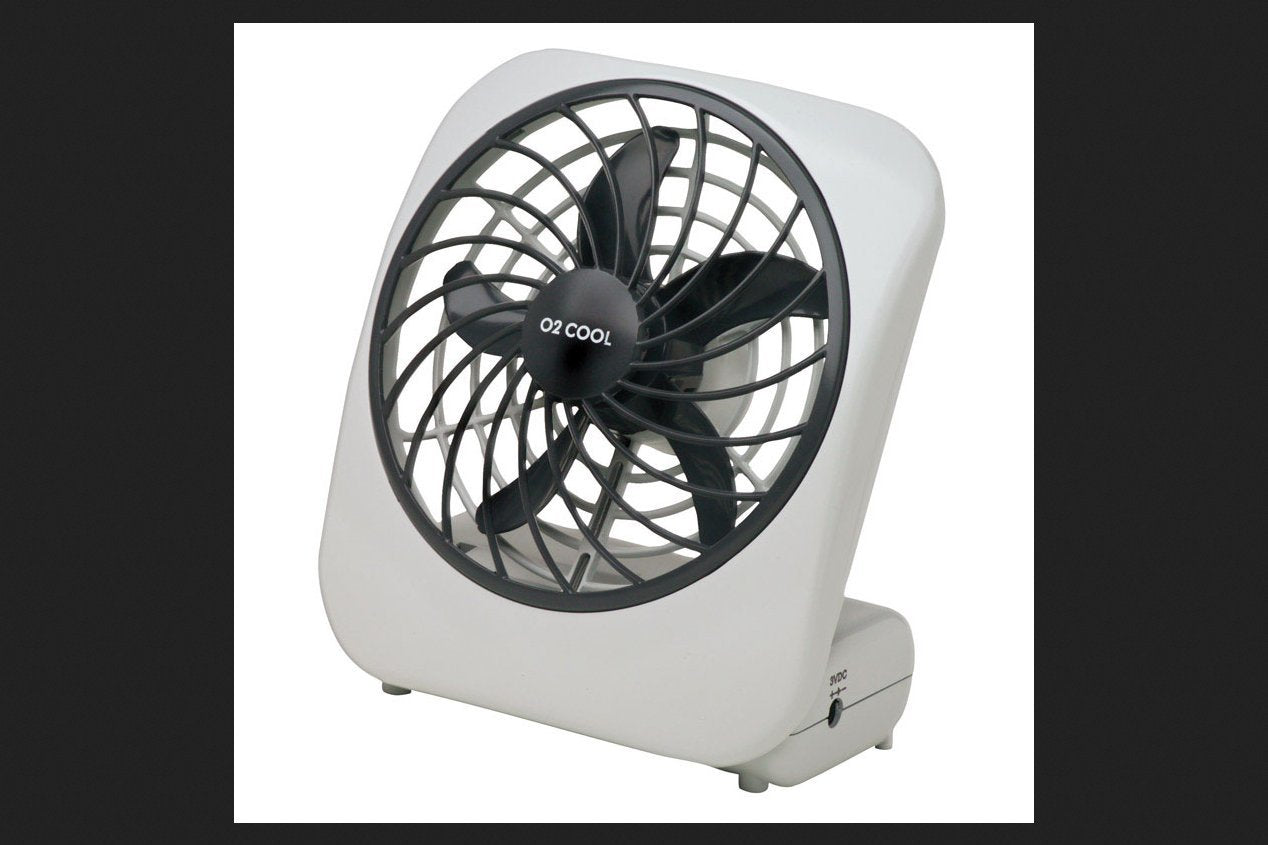 Battery Powered Personal Fan, 5 In.