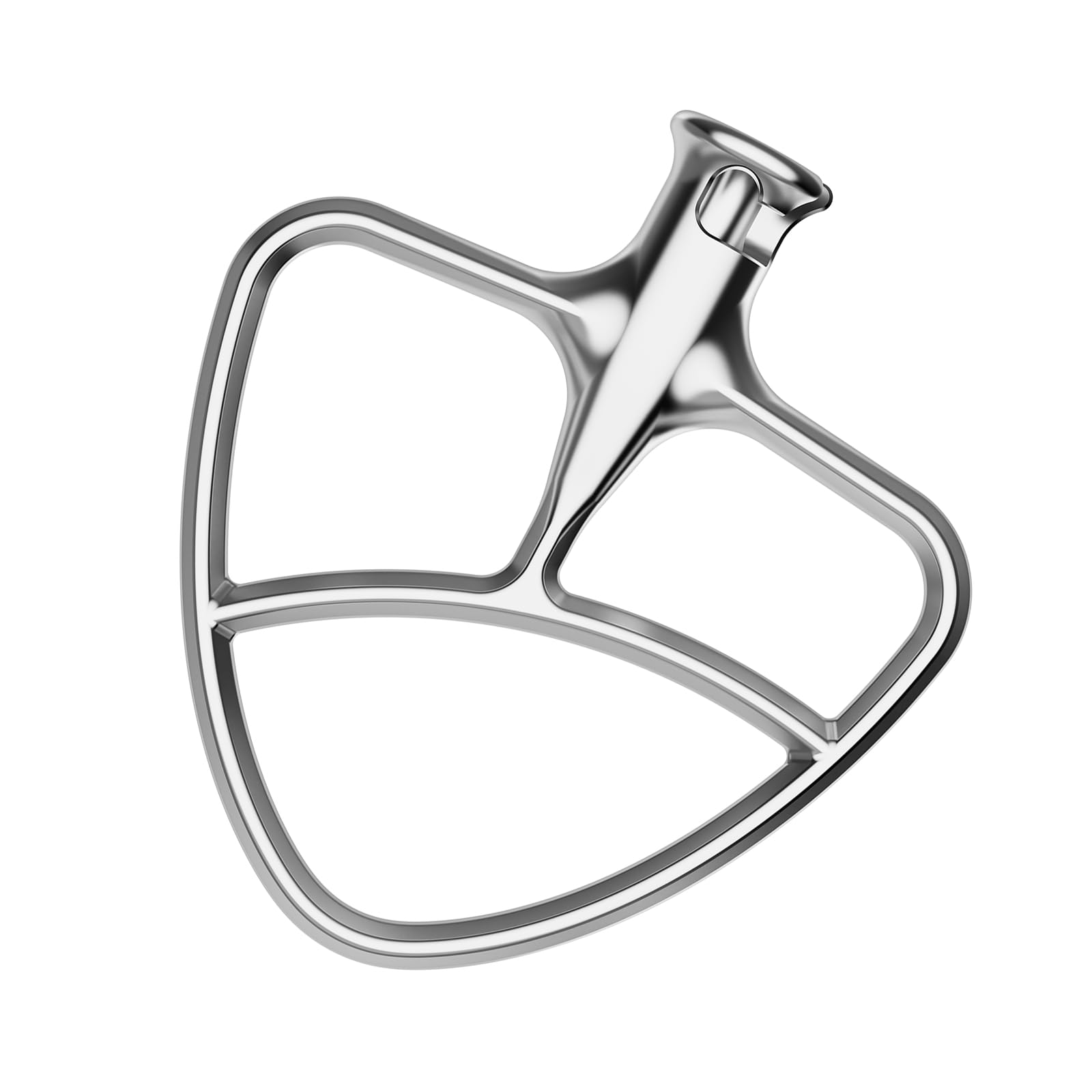 Stainless Steel Paddle Attachment For Kitchenaid Stand Mixer,Fits 4.5 5 Quart Tilt Stand Mixer Bowls,Kitchenaid Beater Replaceme