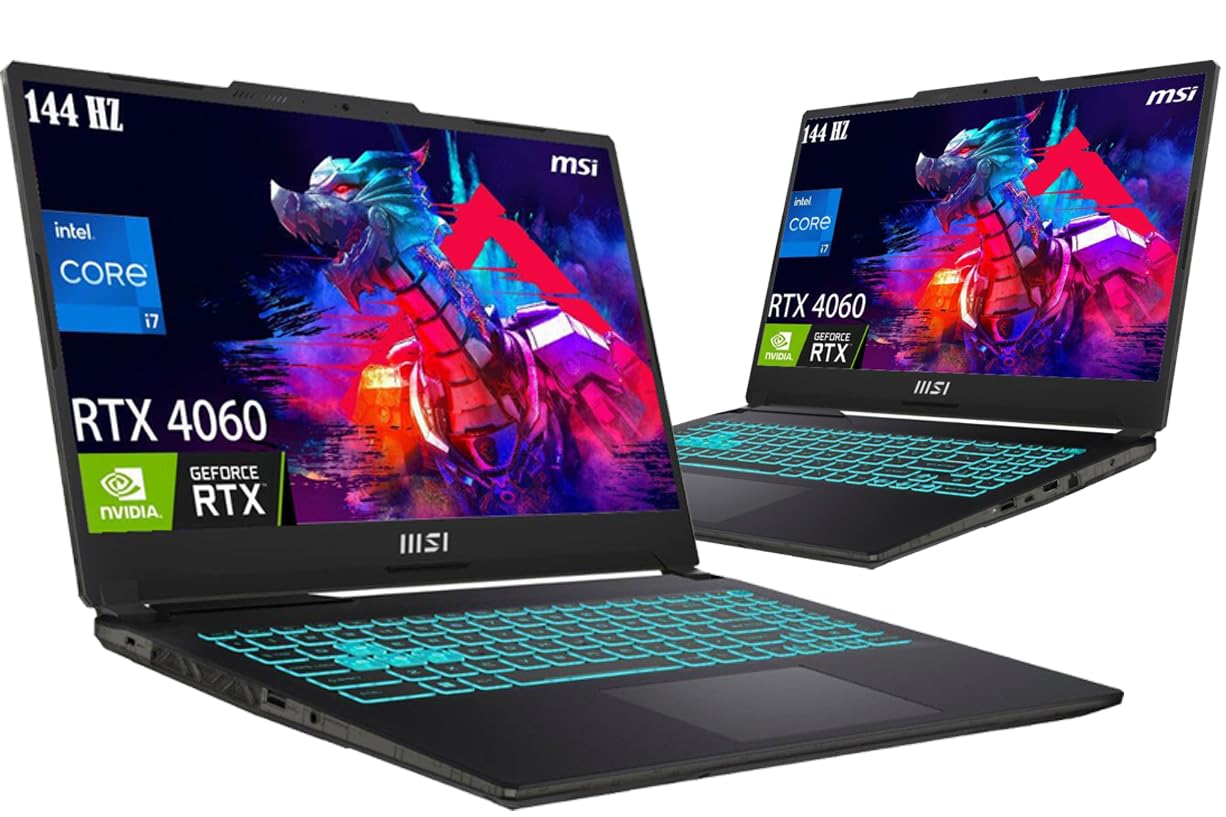 Msi 2023 Cyborg Gaming Laptop, 15.6'' Fhd 144Hz Fhd Ips Type Display, Nvidia Geforce Rtx 4060,Intel Core I7 12650H, 64Gb Ddr5, 2