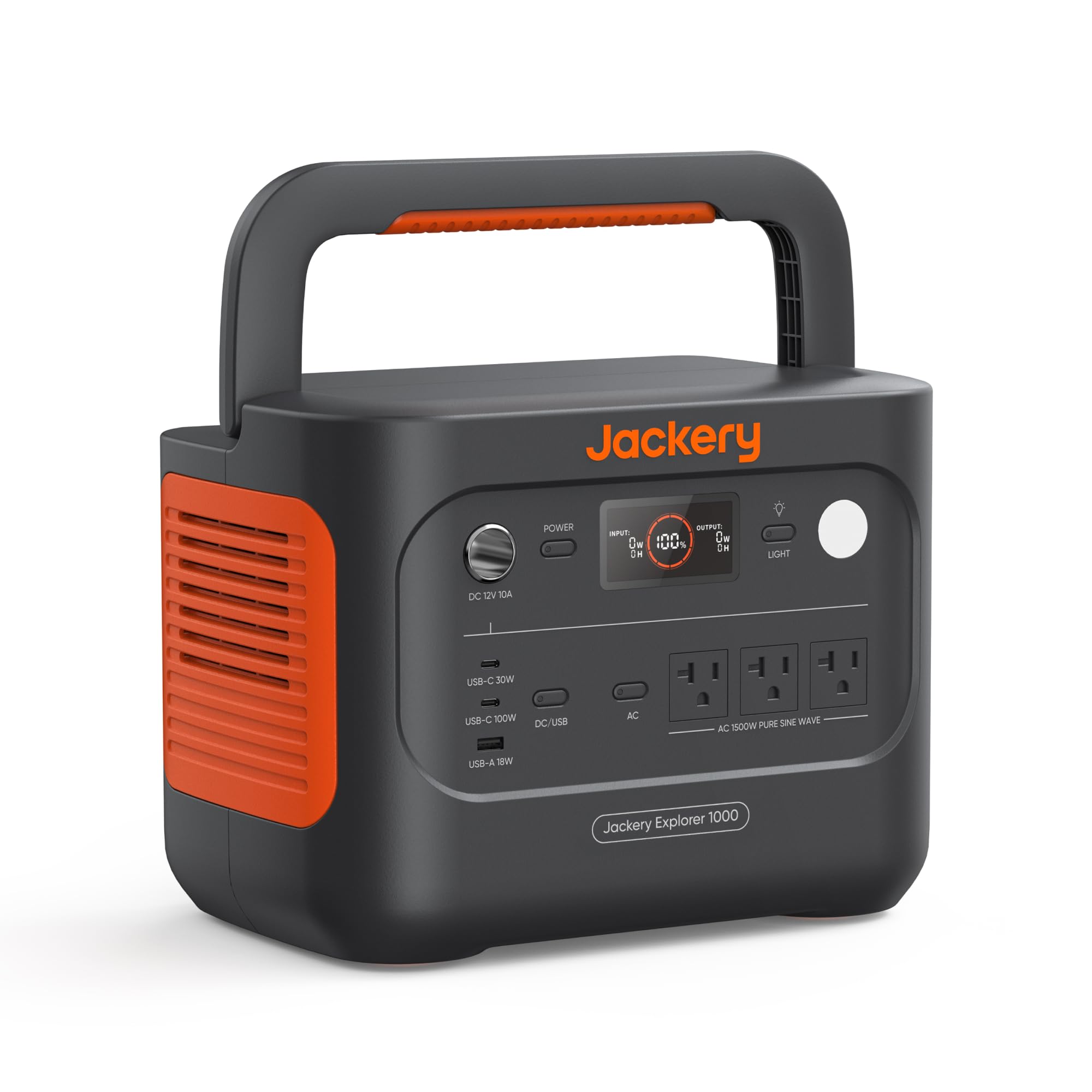 Jackery Solar Generator 1000 V2 With 200W Solar Panel(2024 New),1070Wh Portable Power Station Lifepo4 Battery,1500W Ac/100W Usb 