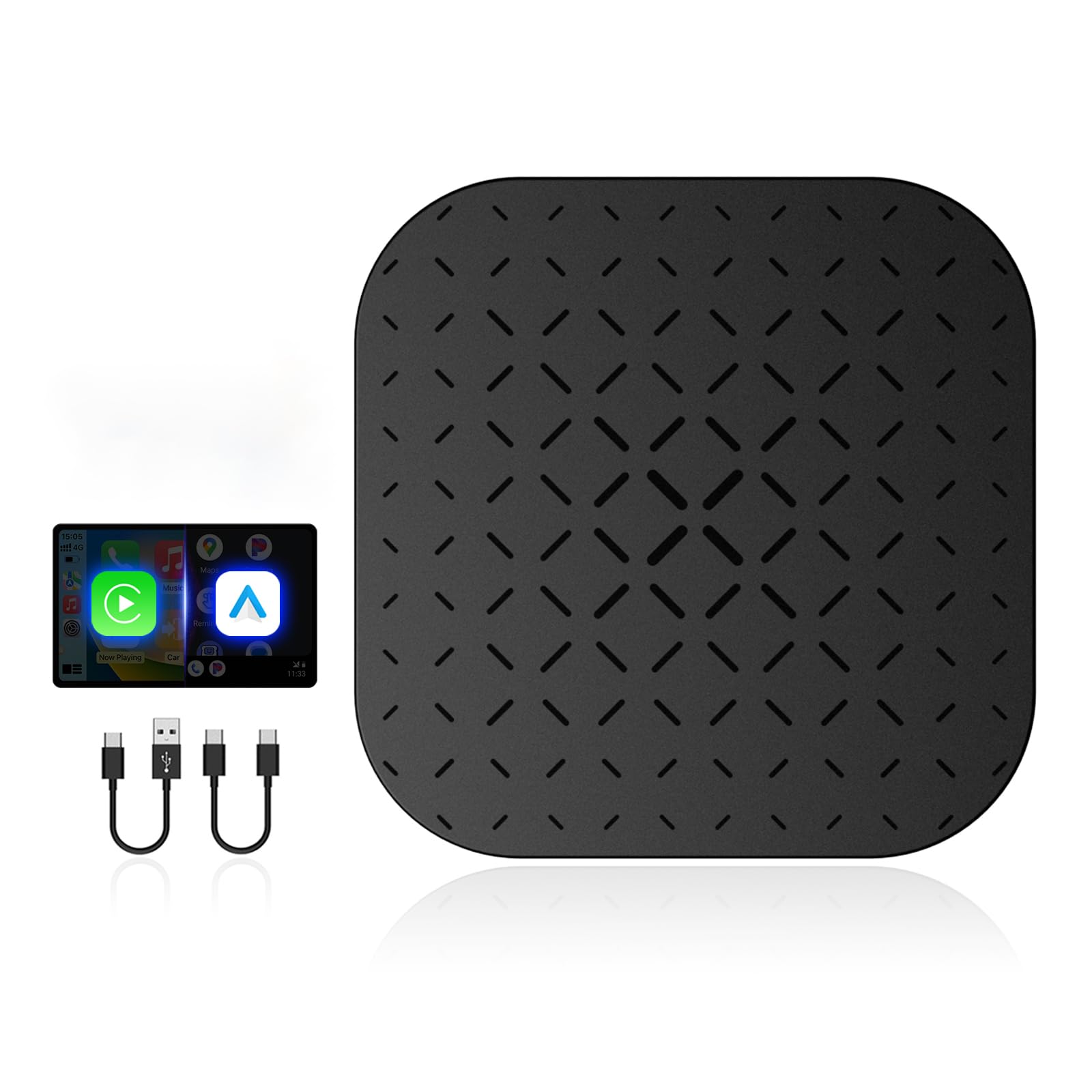 Zhnn Carplay Ai Box, Smart Ai Box Stream Videos To Your Car Multimedia Video Box, Caplay Video Streaming Android Auto Ai Box Car