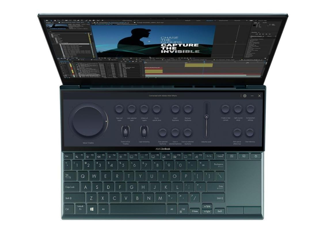 Asus Zenbook Duo 14 Ux482 14    Fhd Touch Display, Intel Evo Platform, Core I7-1195G7, 8Gb Ram, 512Gb Pcie Ssd, Screenpad Plus,