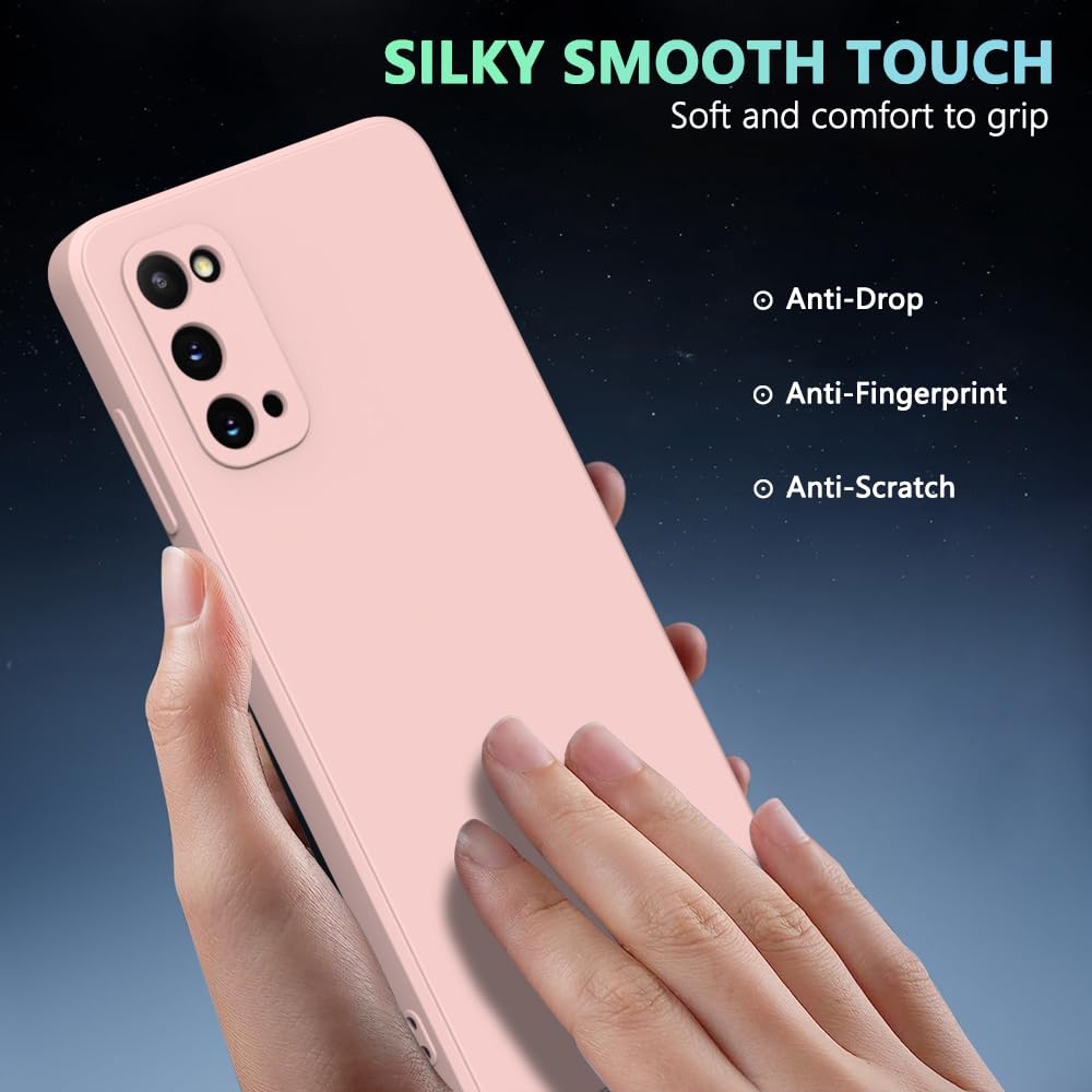 Wogroo For Samsung Galaxy Note 20 Case Pink, Scratch Resistant With Soft Touch, Slim Thin Phone Cover For Samsung Galaxy Note 20