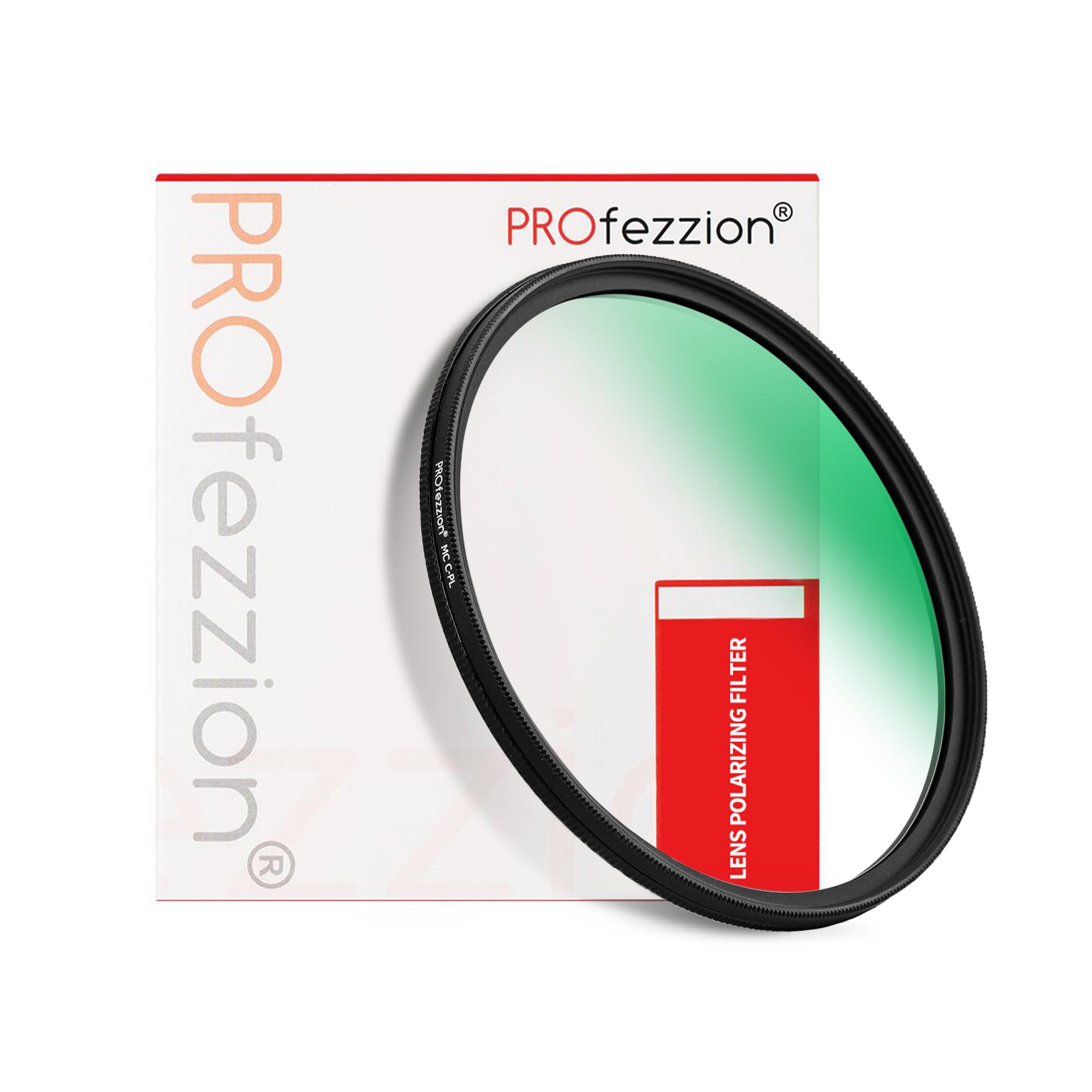 PROfezzion 40.5mm Circular Polarizer Filter for Sony A6000 A6100 A6300 A6400 ZV-E10 with E PZ 16-50mm Kit Lens, Ultra Slim Multi