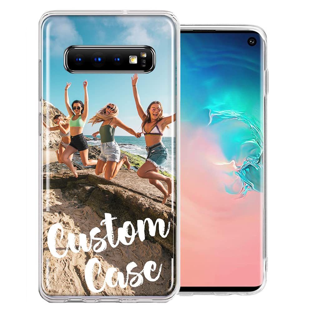 Mundaze Personalized Custom Phone Case For Samsung Galaxy S10 Plus  Design Your Own Phone Cover (S10 Plus Only)