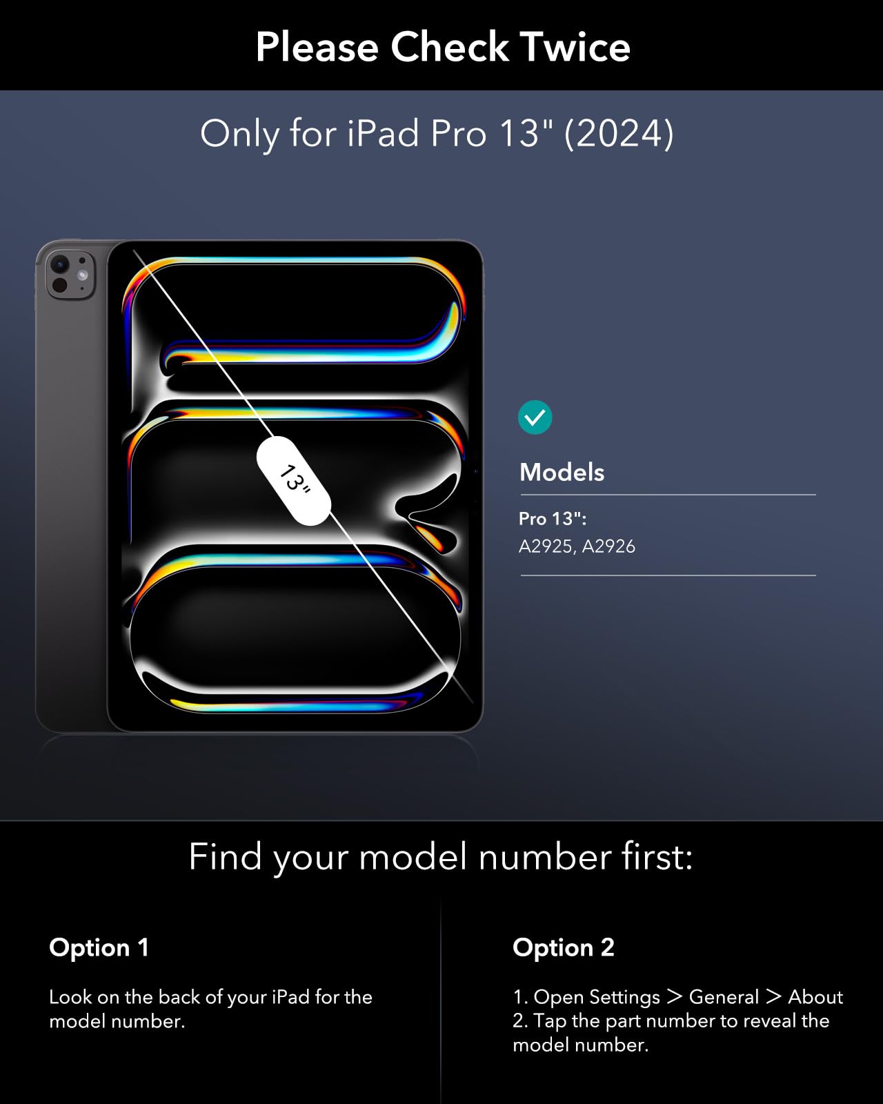 Esr Ipad Pro 13 Inch Case With Keyboard (M4, 2024), Ipad Pro 13 Keyboard Case With Easy Set Magnetic Stand, Portrait/Raised Mode