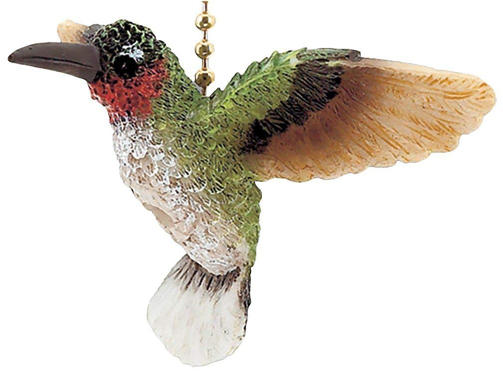 Clementine Hummingbird Ceiling Fan Pull