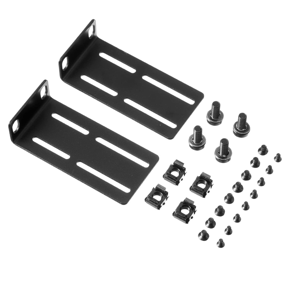 Rack Mount Kit Universal Adjustable 19 Inch Rack Ears For Hp/Procurve/Aruba/Officeconnect/Hpe And Other Switches