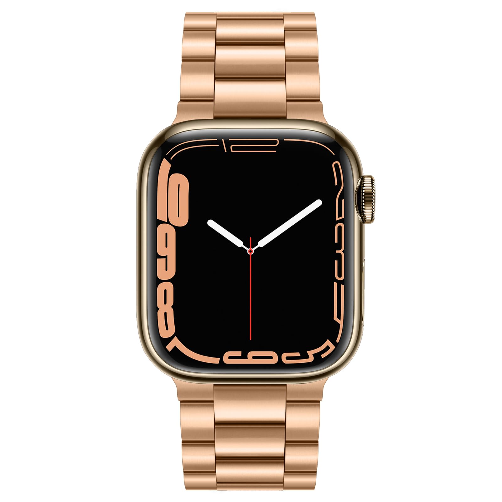 Tasikar Band Compatible With Apple Watch Band 49Mm 46Mm 45Mm 44Mm 42Mm Premium Stainless Steel Metal Replacement Strap Compatibl