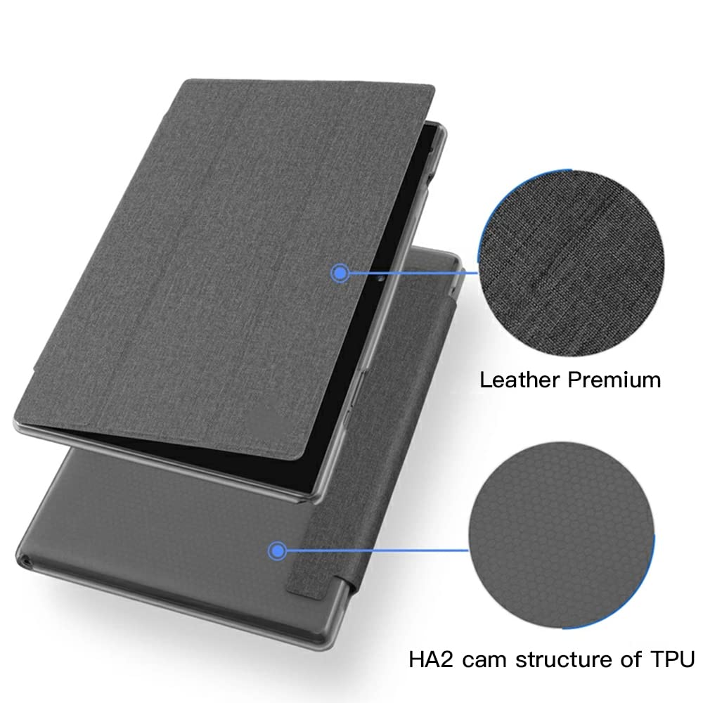 Zzb Tablet Case For Zb10 Computer Tablet, Stand Folio Cover For 10 Inch Zb10 And Yq10S Tablets, Pu Leather Slim Case Cover