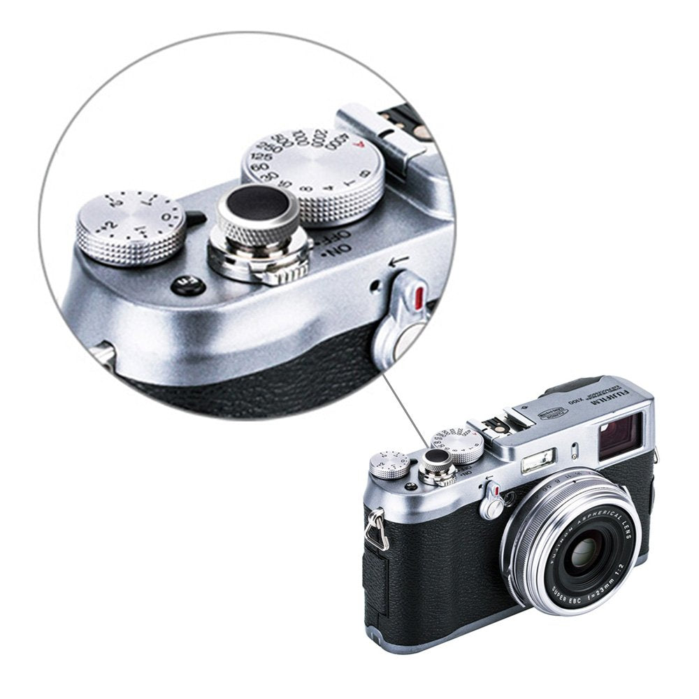 Jjc Camera Soft Release Button, Shutter Button For Fuji Fujifilm X T5 X T4 X T3 X T2 X T30 X T30 Ii X T20 X Pro3 X100Vi X100V X