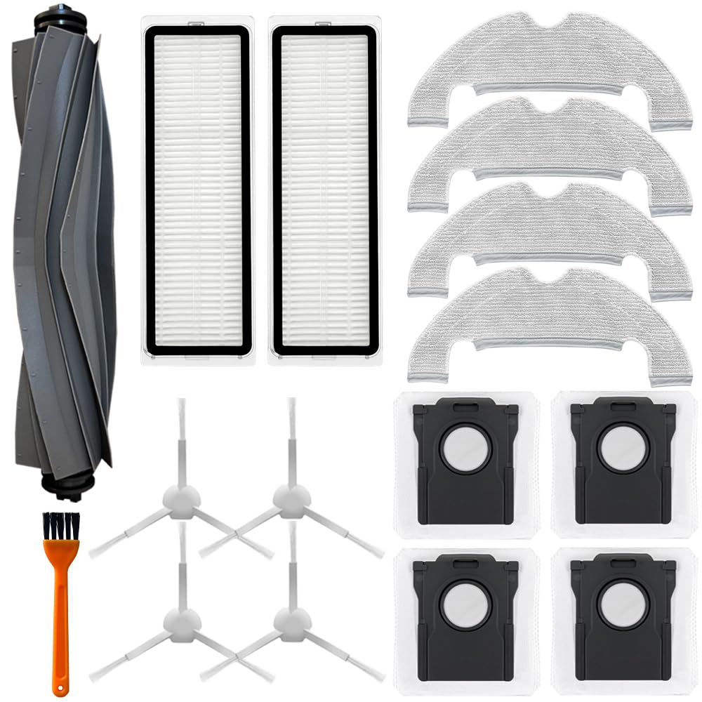 D10 Plus gen 2 Replacement Parts Accessories Compatible with Dreame D10 Plus Gen 2 Robot Vacuum Cleaner, Including 1 Main Brush,