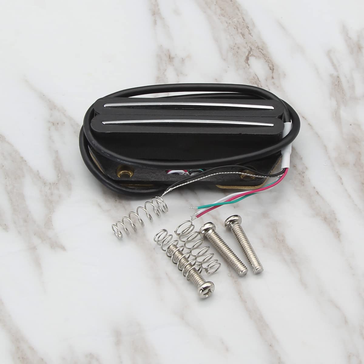 Fleor Alnico 5 Tele Pickup Hot Rail Humbucker Bridge Pickup 6 7K Fit Fender Tele Guitar Part