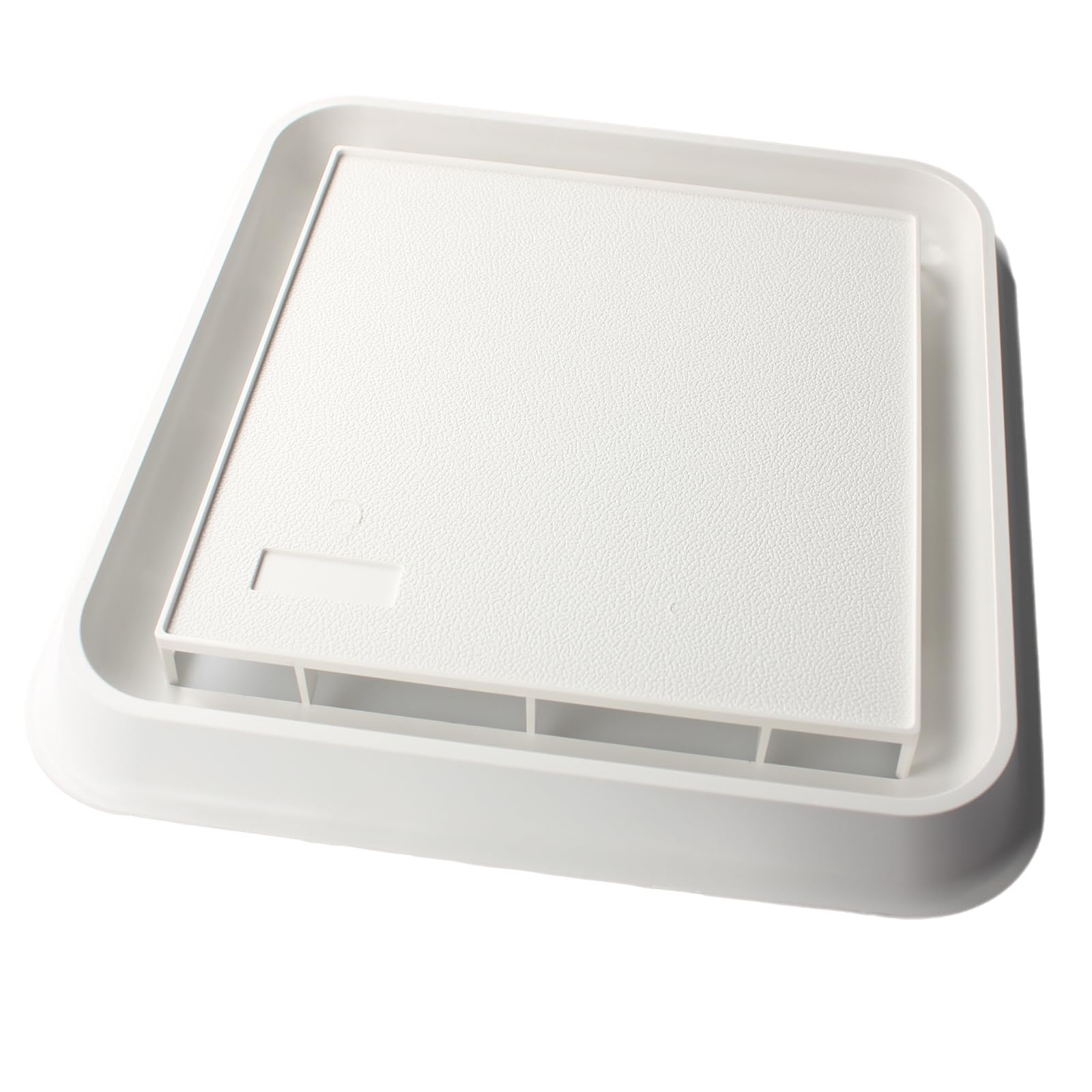 S97006651 Fan Cover Grille For Broan Nutone Bathroom Fan Assembly Replacement, Fits 663, 670A, 670B, 670C, 670D, 670E Bathroom E