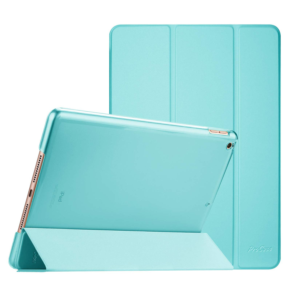 Procase For Ipad 9Th Generation 2021/ Ipad 8Th Generation 2020/ Ipad 7Th Generation 2019 Case, Ipad 10.2 Case Ipad Cover 9Th Generation  Aqua