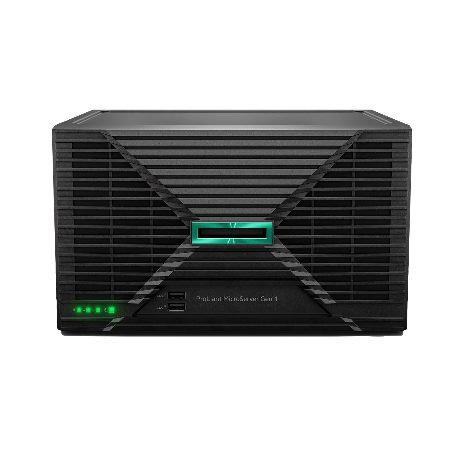 Hewlett Packard Enterprise ProLiant MicroServer Gen11 Tower Server, Intel Xeon 6325P Processor, 32GB Memory, 4TB HDD Storage, Ex
