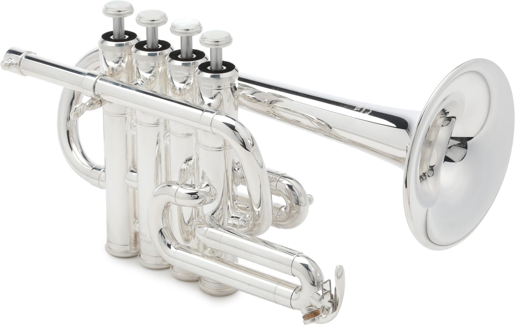 Yamaha YTR-6810S Professional Bb/A Piccolo Trumpet - Silver Plated