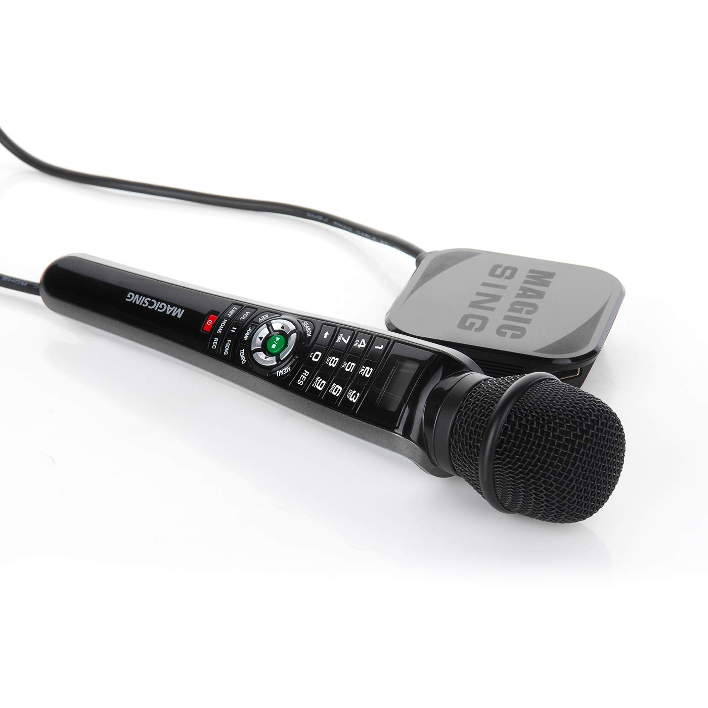 New Magicsing E 1 Smart Home Karaoke System Microphone Stream 10,000+ English/American Songs  Requires Wifi  Free 12 Month Subsc