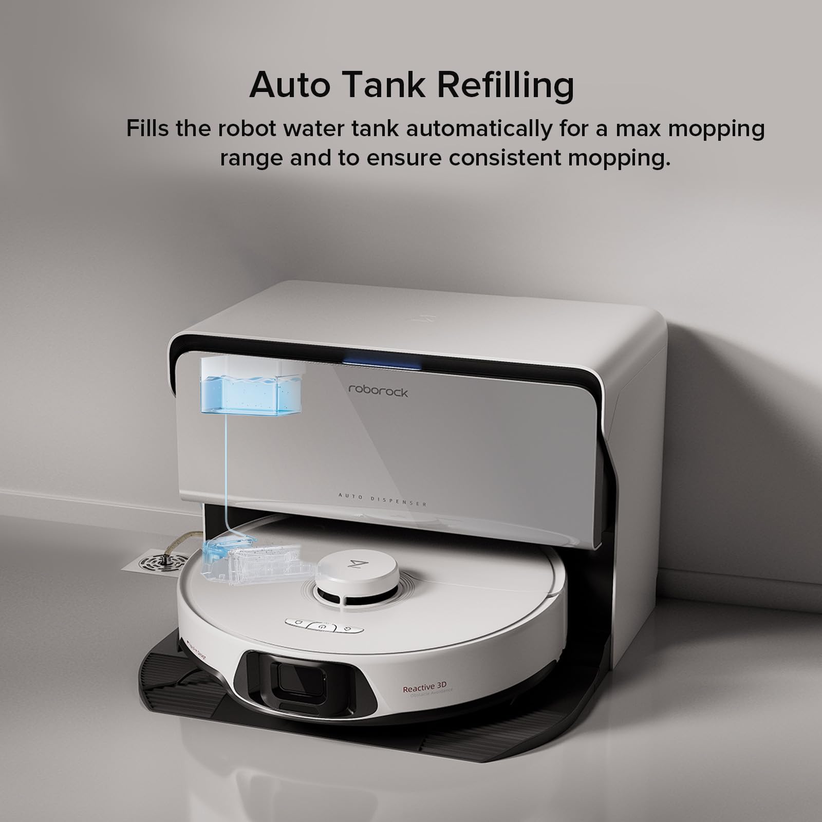 Roborock S8 Max Ultra With Auto Water Refilling And Drainage System Robot Vacuum And Mop, Flexiarm Design, Smart Dirt Detection,