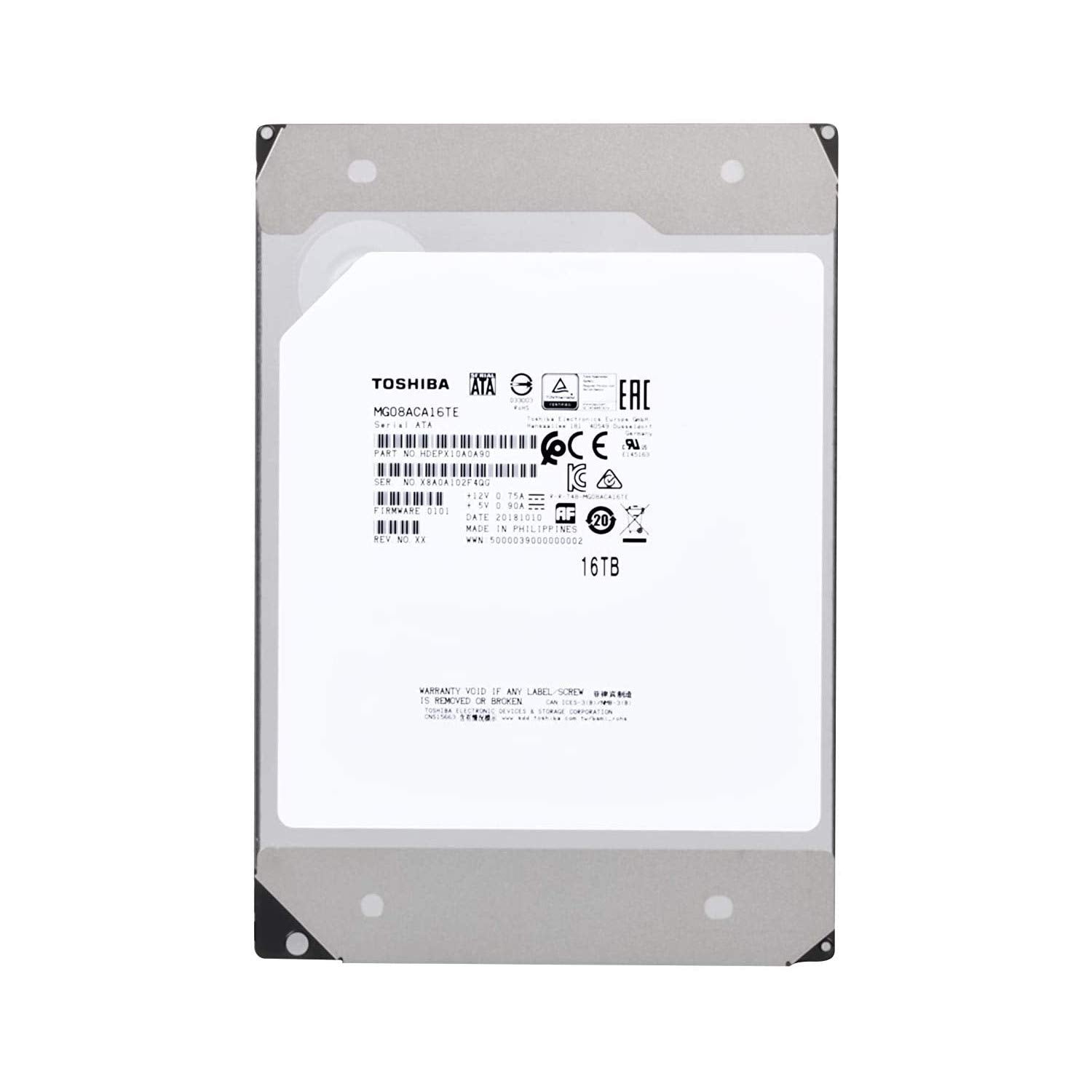 Toshiba Mg Series Enterprise 12Tb 3.5 Sata 6Gbit/S Internal Hdd 7200Rpm 550Tb/Year 24/7 Operation. Mg07Aca12Te