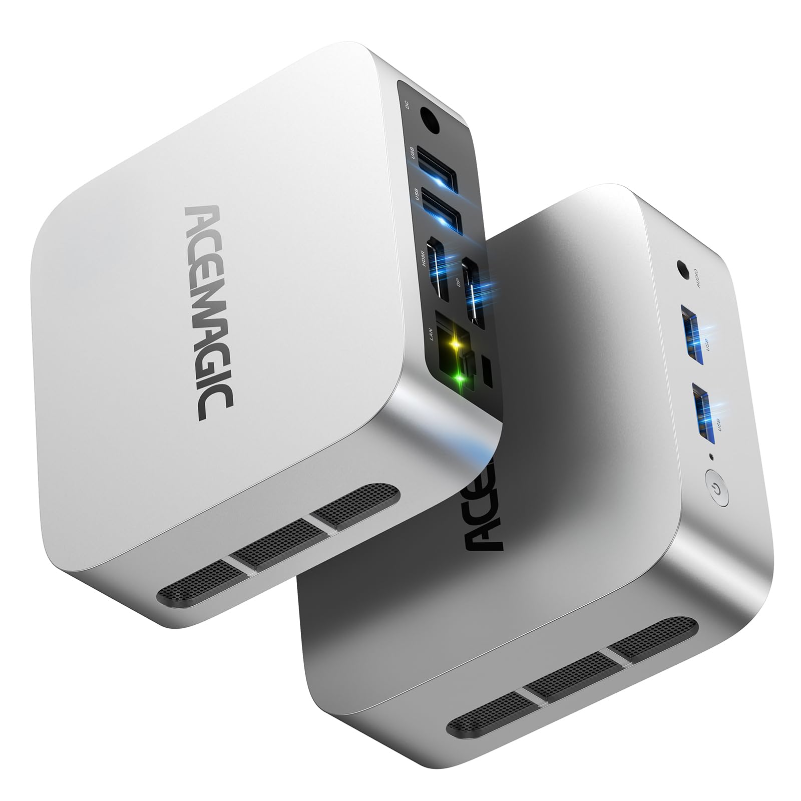 ACEMAGIC Vista V1 N150 Mini PC,16GB DDR4 RAM 512GB SSD Mini Computers, Twin Lake N150(Beat N100/N95) Small Desktop PC, 4K Dual D