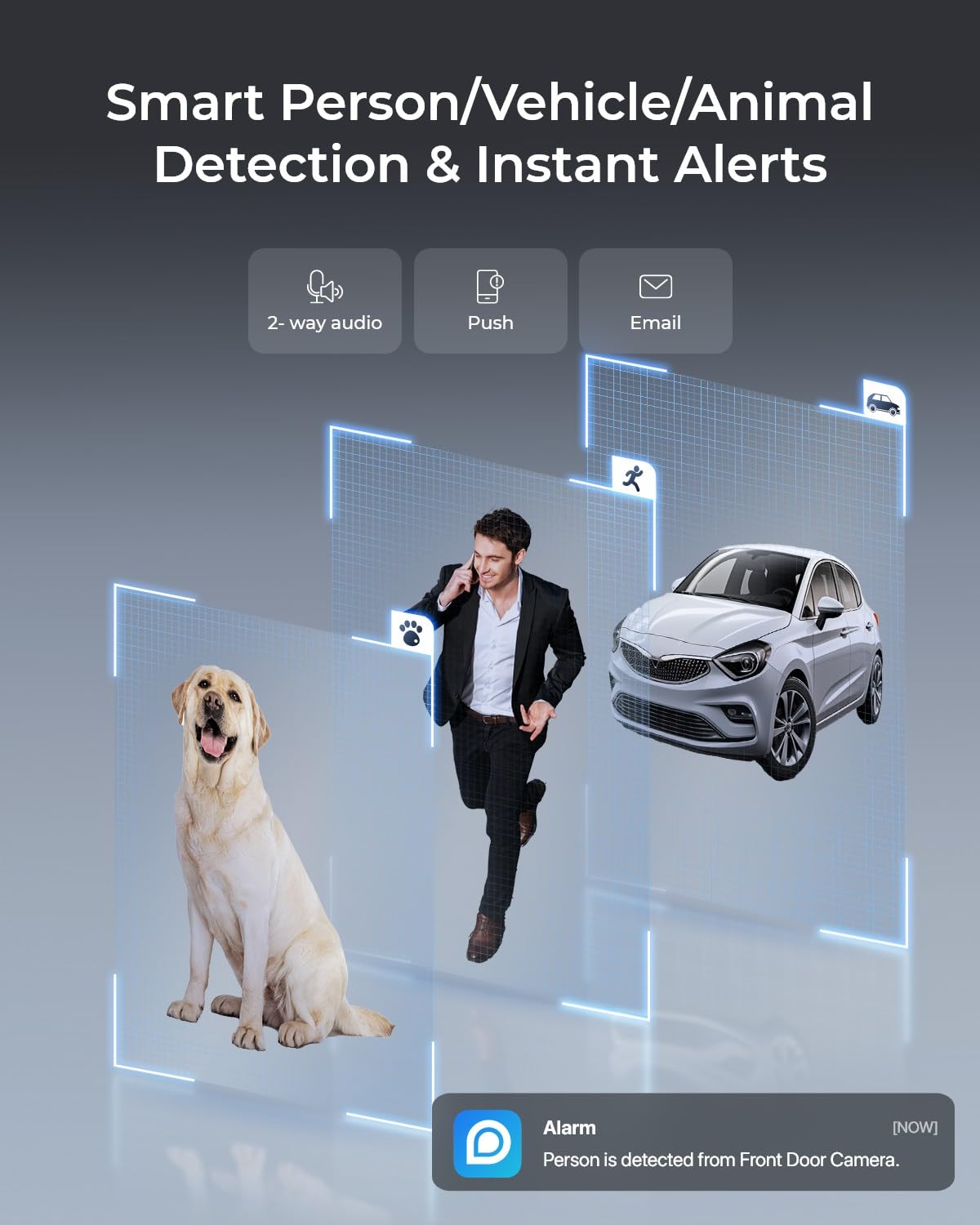 Reolink Outdoor Security Poe Camera, 5Mp Turret Surveillance Camera, 2.8Mm Lens, 130 Diagonal, Ik10 Vandal Proof, Smart Detectio