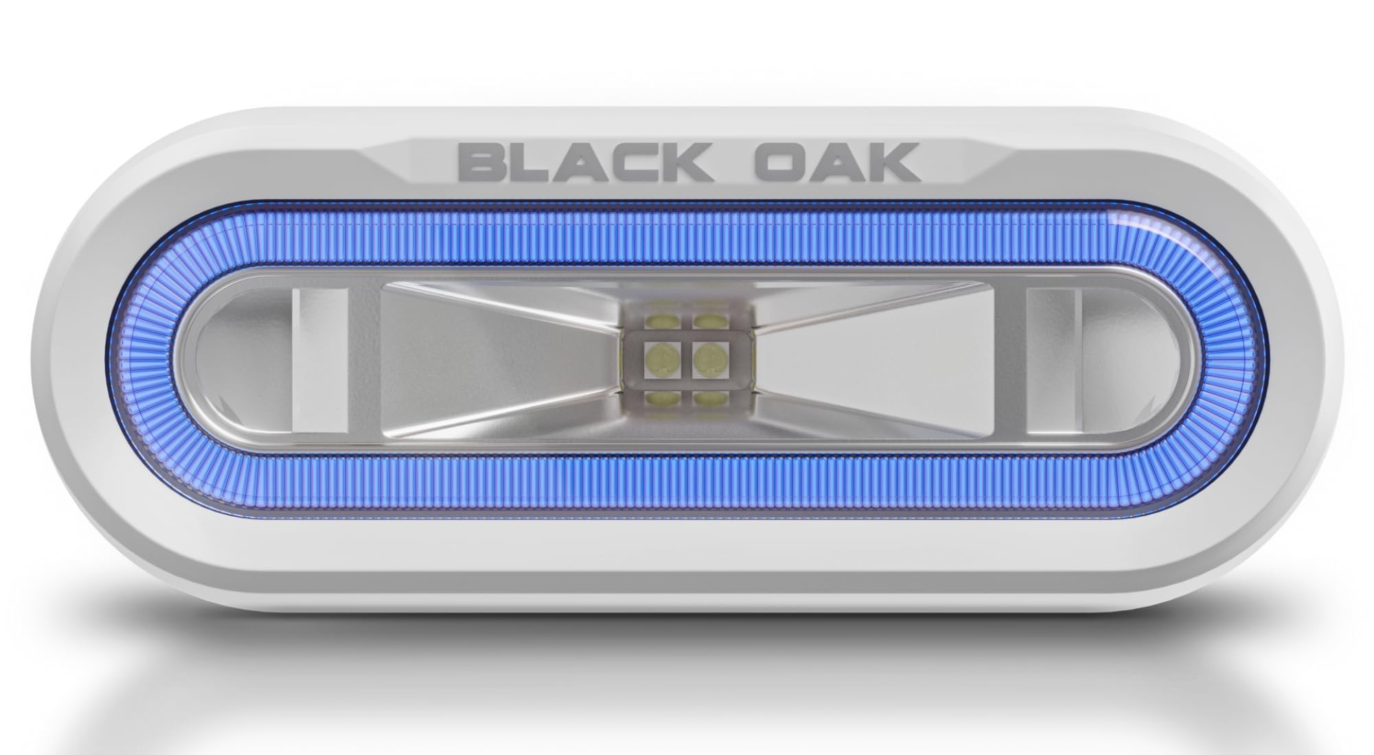 Black Oak Low Pro&Trade; Off Road Spreader Light - Bracket Mount - White Housing - Blue Led,WBAUVB0F8LBGPHD