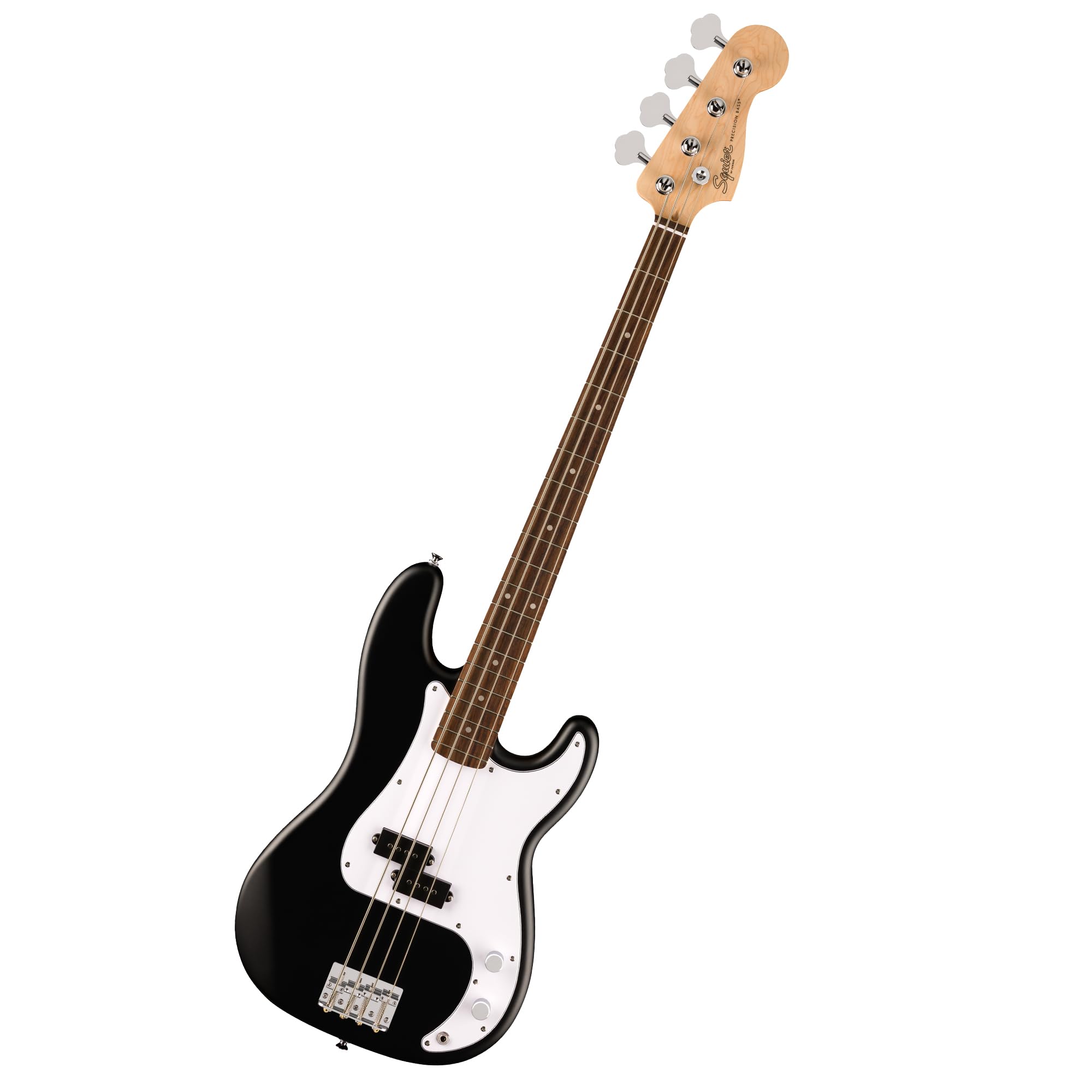 Fender Squier Debut Series Precision Bass Guitar, Beginner Guitar, With 2 Year Warranty, Includes Free Lessons, Black With Matte