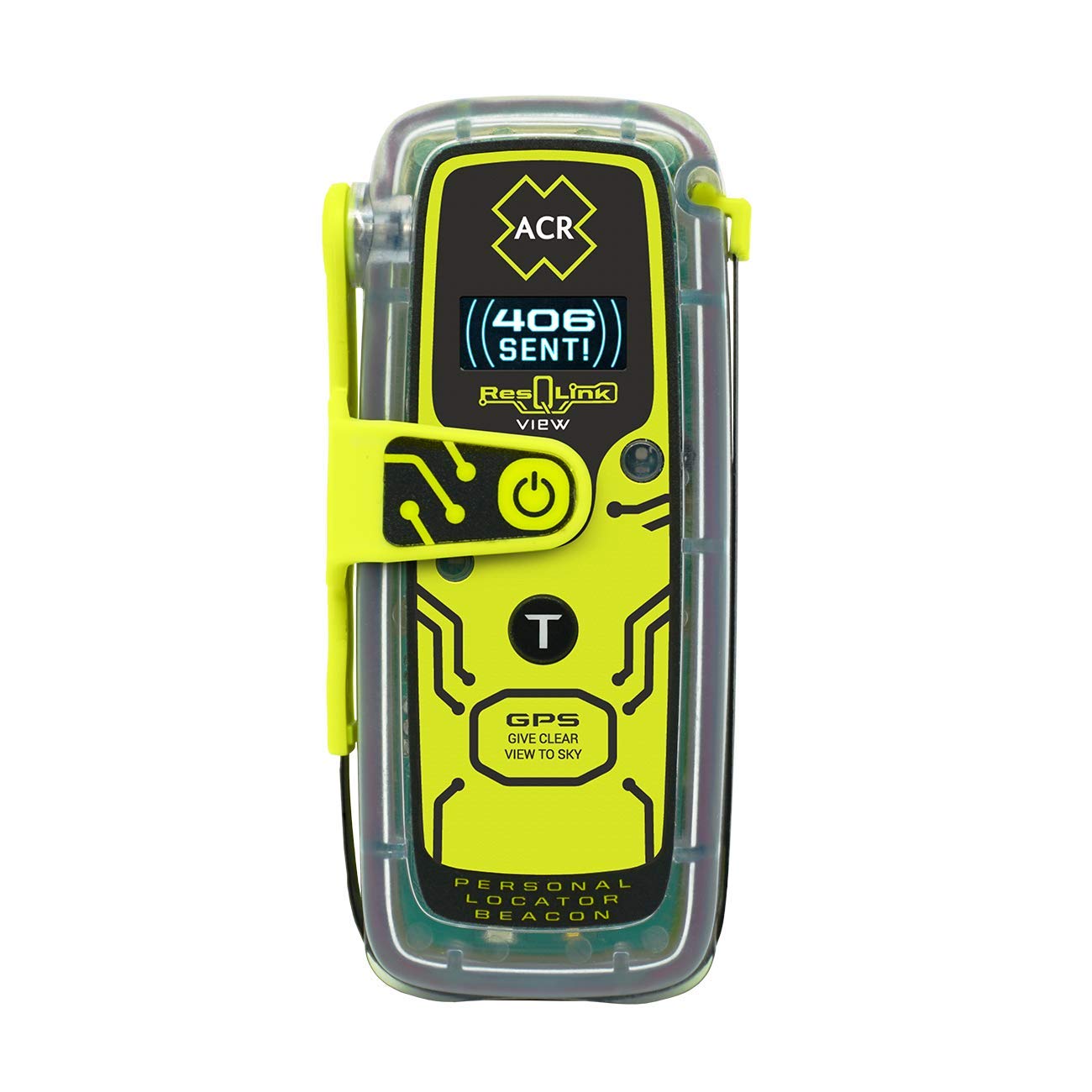 Acr Resqlink View   Buoyant Personal Locator Beacon With Gps For Hiking, Boating And All Outdoor Adventures (Model Plb 425) Acr
