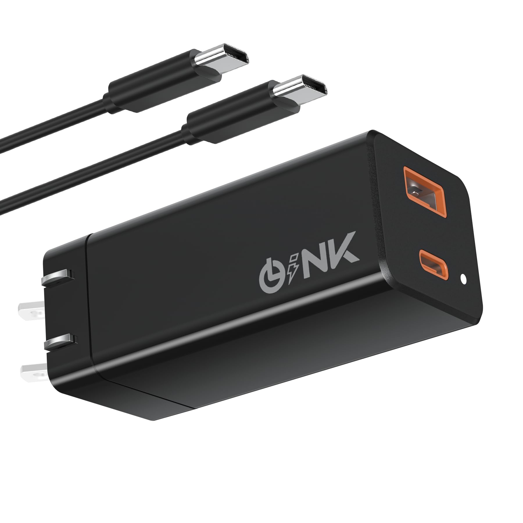 Olink 65W Fast Charging Usb C Gan Charger, Universal Compact Usb Charger Block For Laptops, Tablets, Iphone Pro Max, Ipad, Macbo